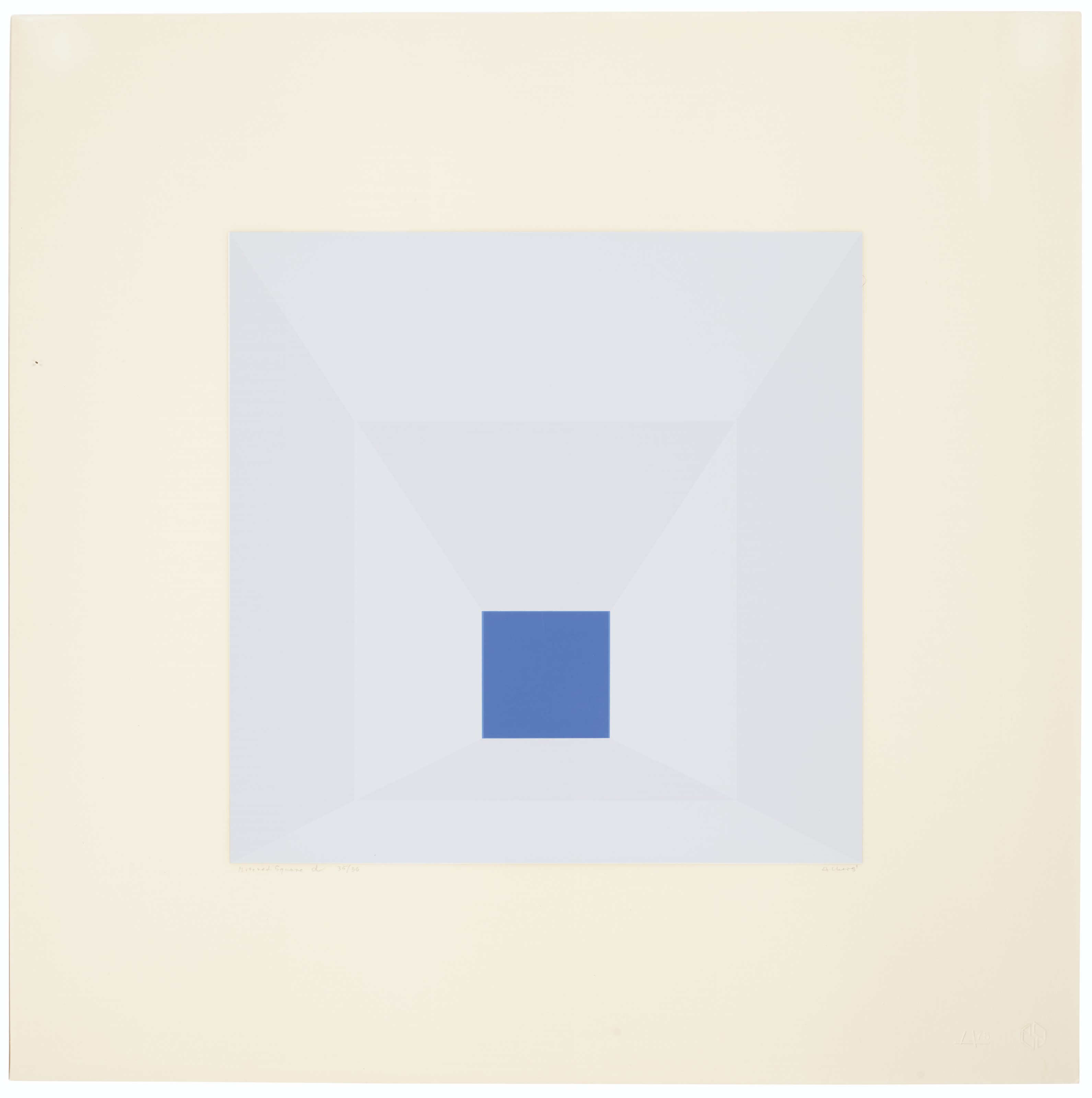Josef Albers — Три гравюры художника, изображение 4