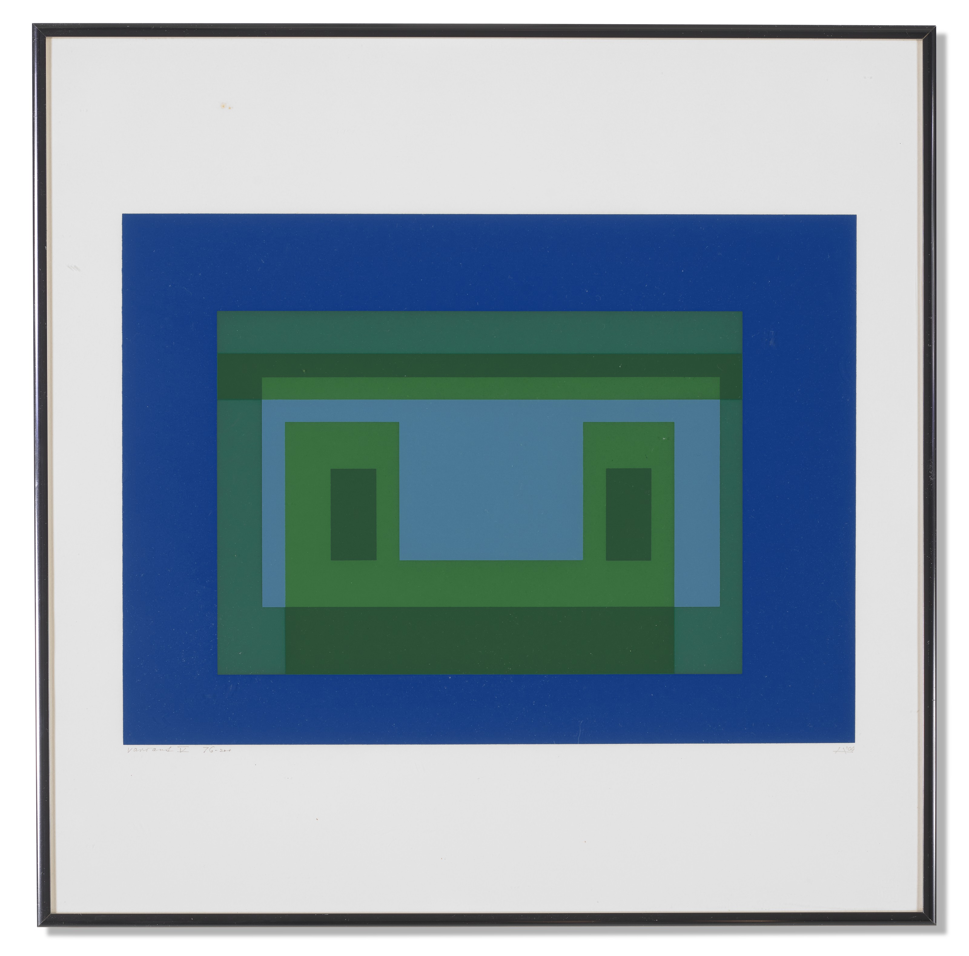 Josef Albers — Десять вариантов: два принта, изображение 4
