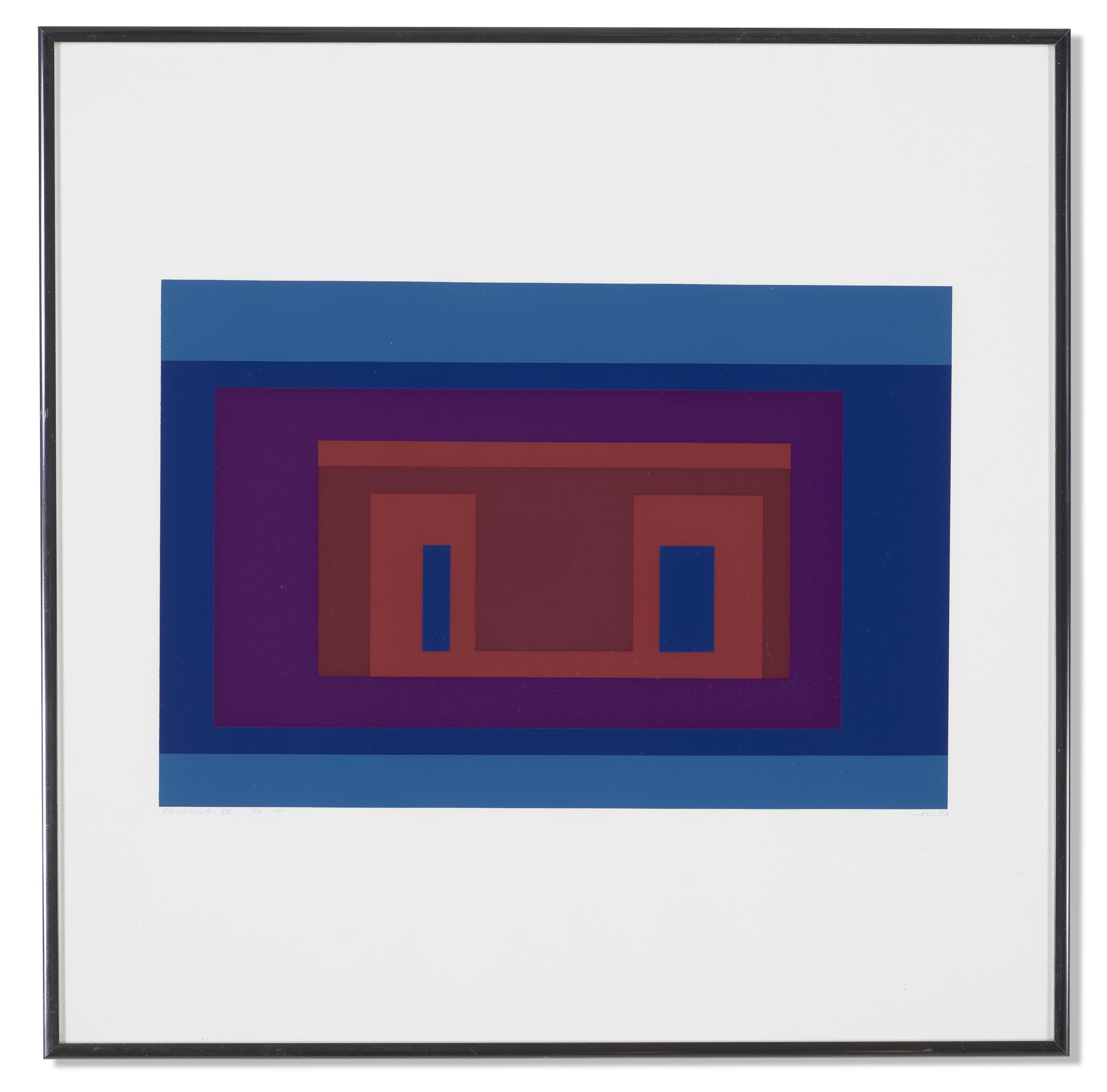 Josef Albers — Десять вариантов: два принта, изображение 5