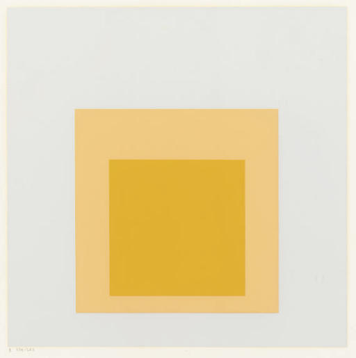 Josef Albers — Arctic Bloom, от Soft Edge-Твердый край (D. 165.8)