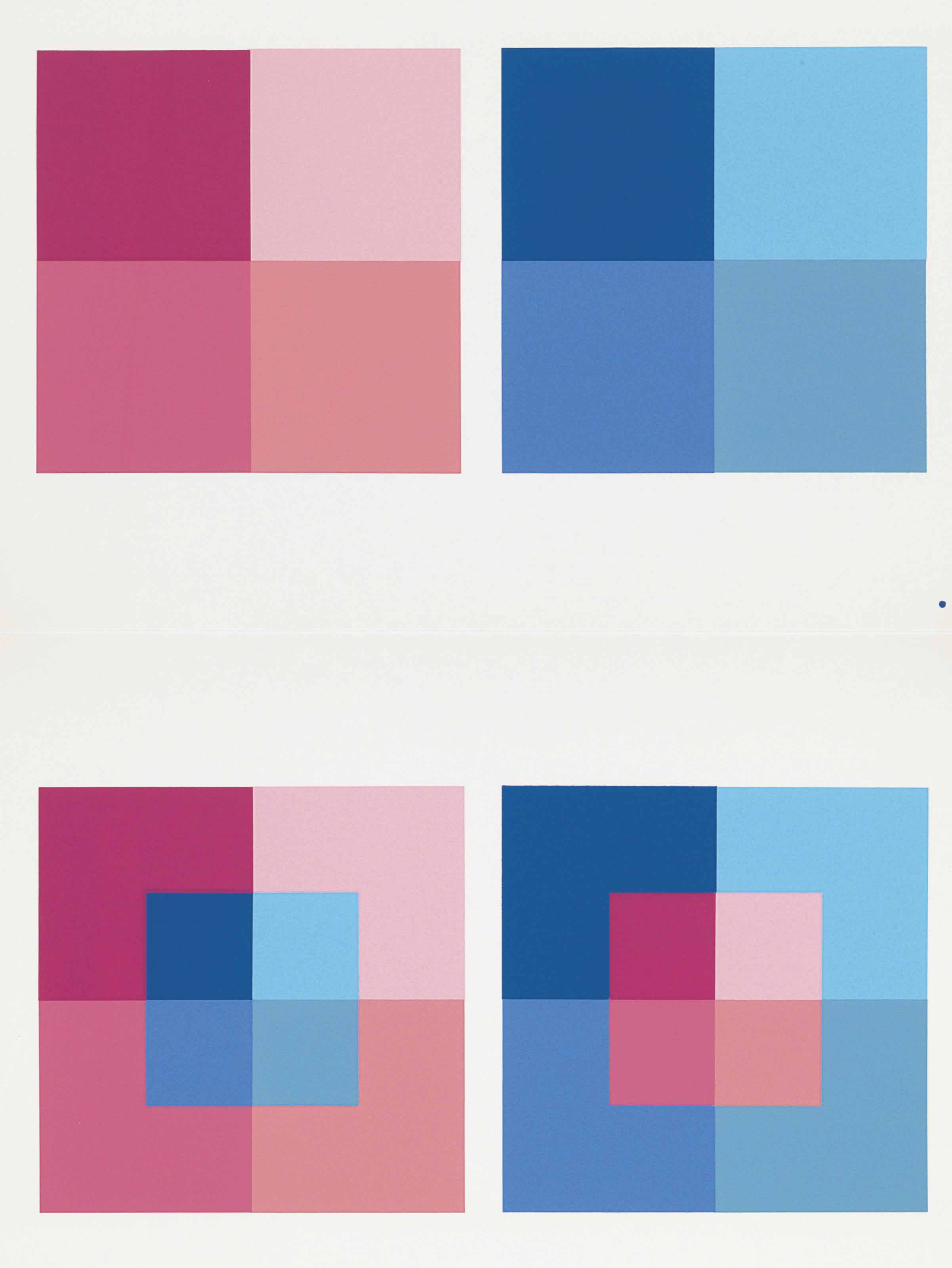 Josef Albers — Взаимодействие цветов, издательство Йельского университета, Нью-Хейвен и Лондон, 1963