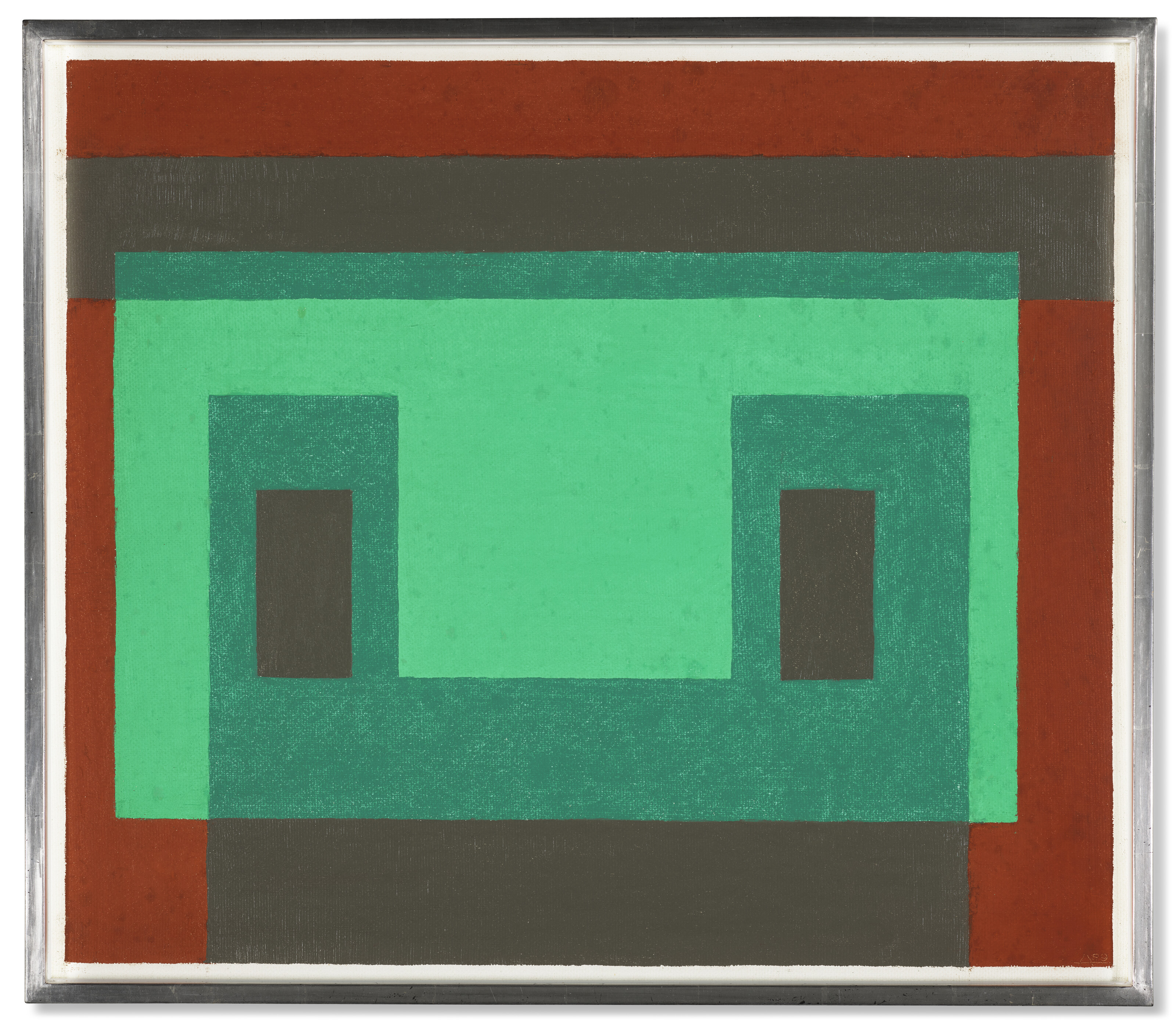 Josef Albers — Светло-зеленый фасад, изображение 2