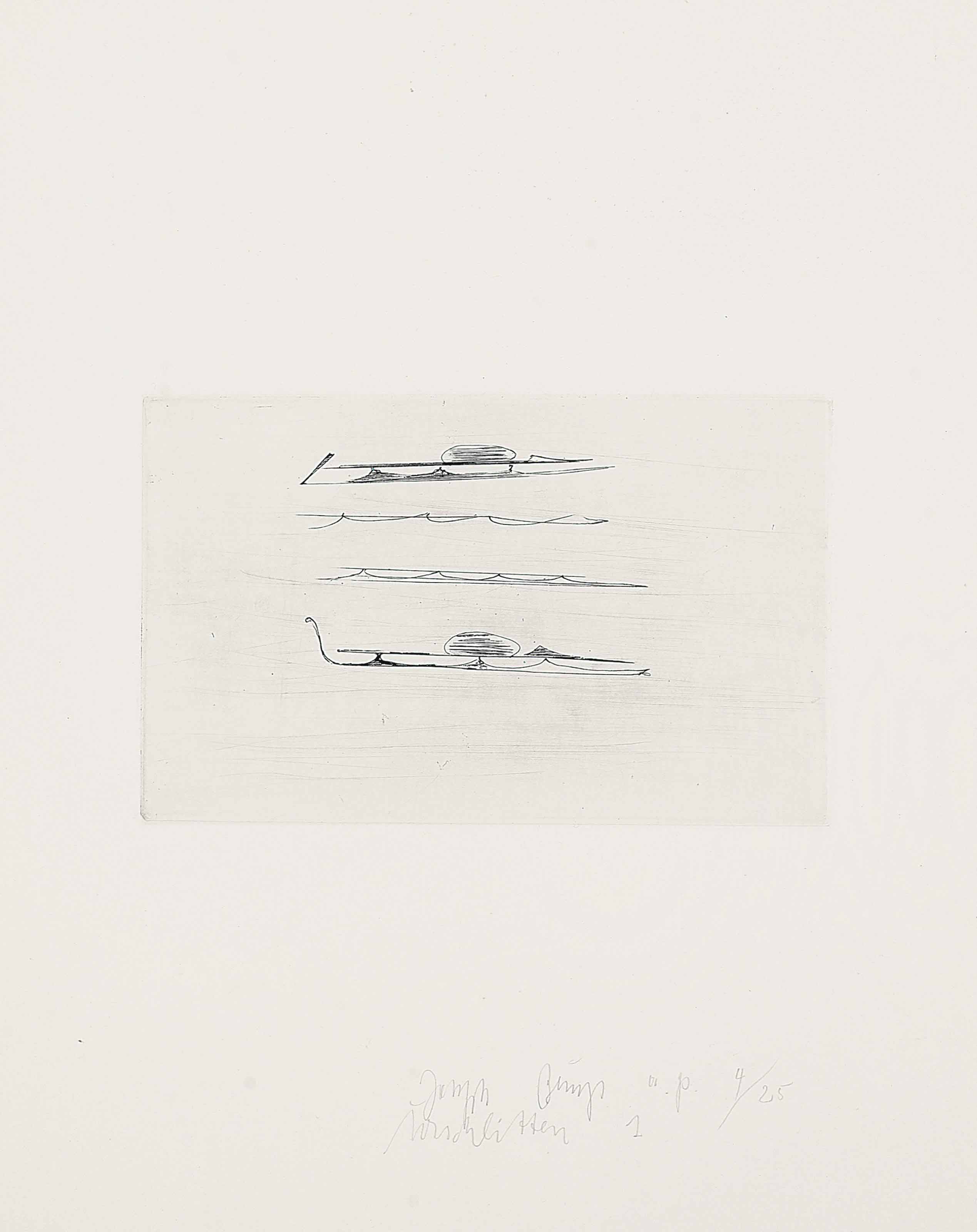 Joseph Beuys — Urschlitten 1, откуда: Время обращения