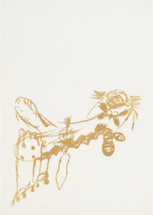 Joseph Beuys — Без названия, из "Следа I" (Sch. 115)