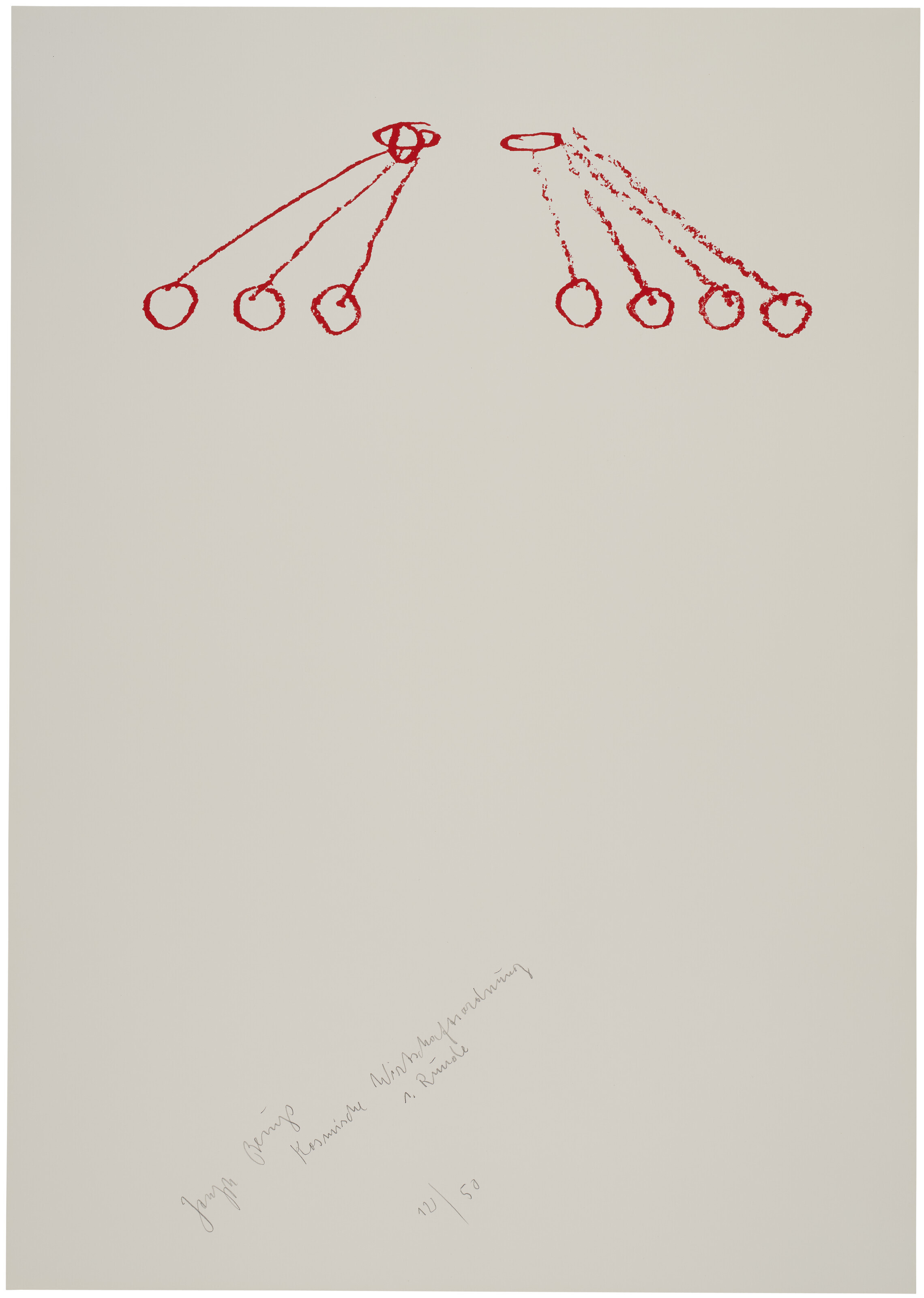 Joseph Beuys — Космический экономический порядок (Kosmische Wirtschaftsordnung)