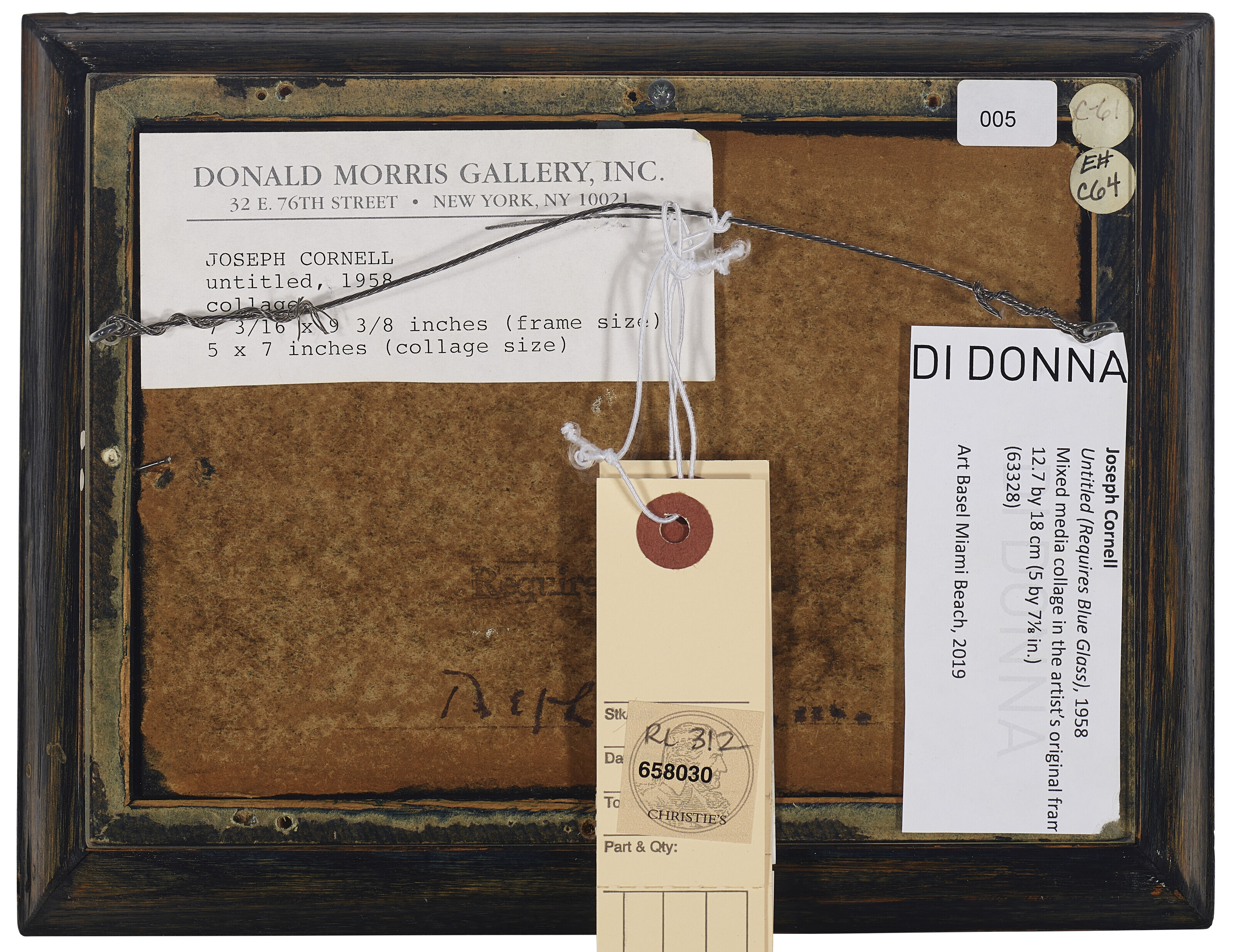 Joseph Cornell — Без названия (требуется синее стекло), изображение 3