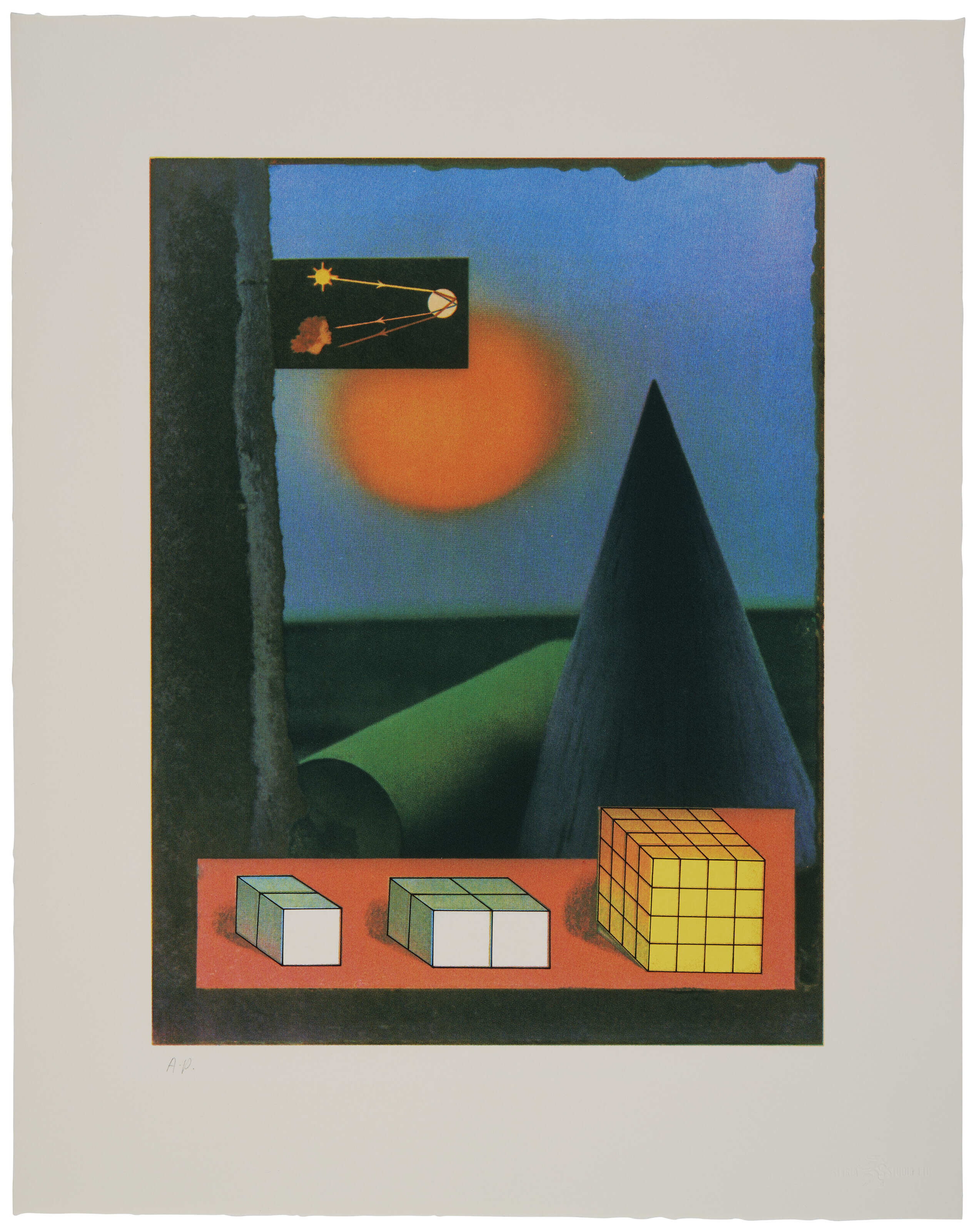 Joseph Cornell — Принты для Phoenix House: три принта