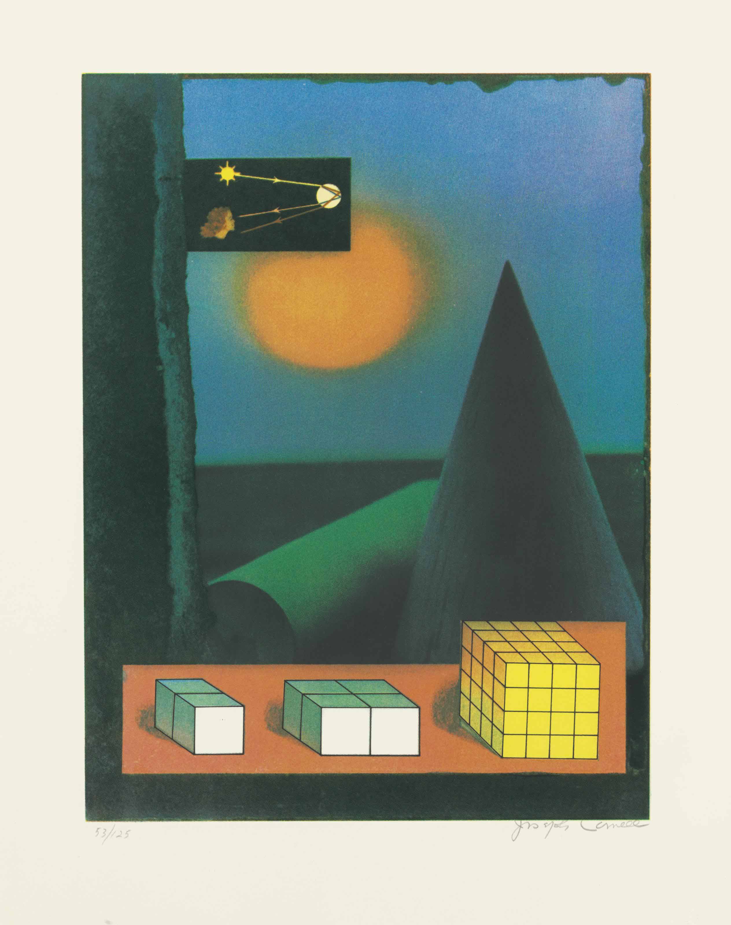 Joseph Cornell — Без названия ("Как сделать радугу"), из принтов для Phoenix House