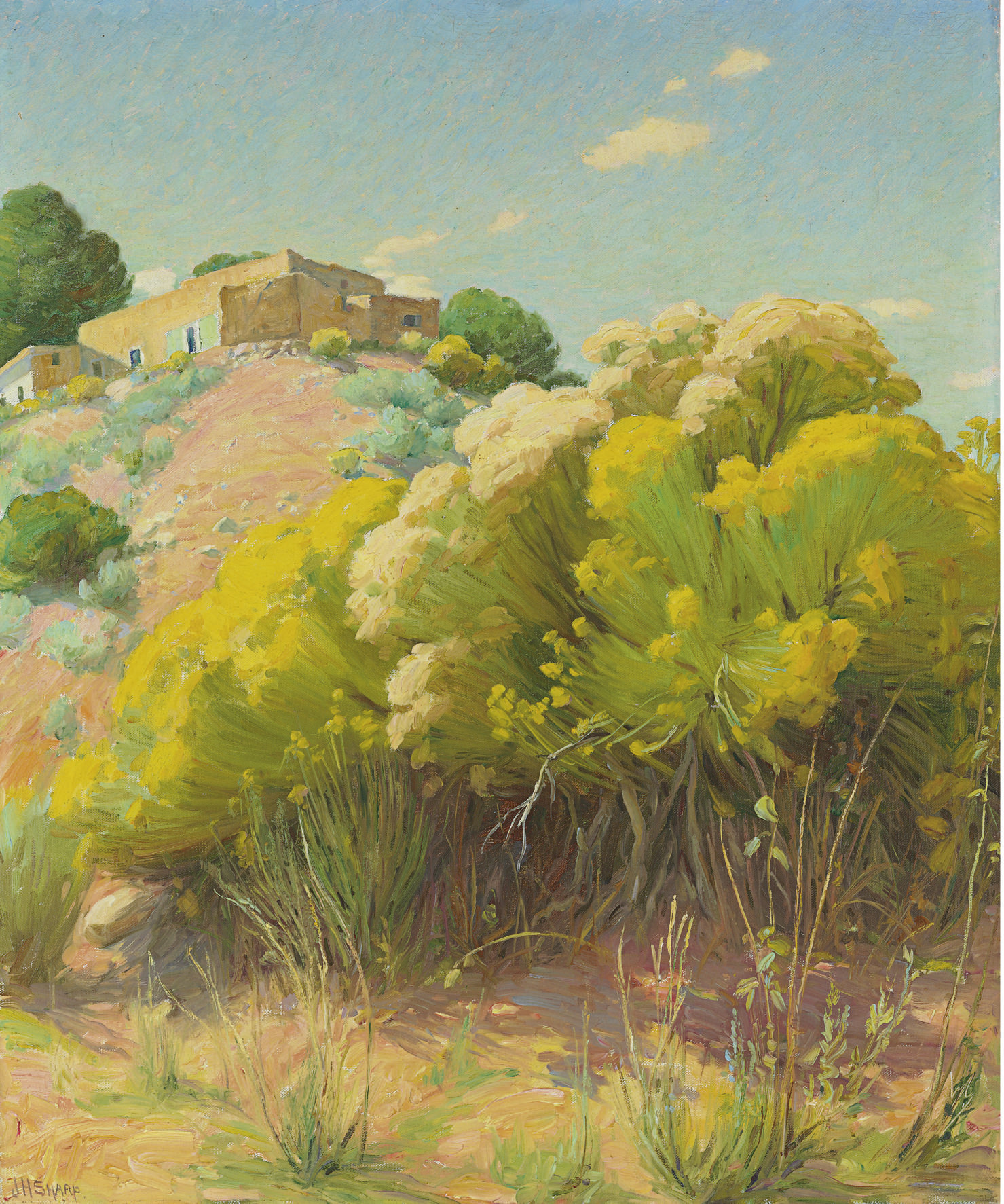 Joseph Henry Sharp — Студия "Таос"