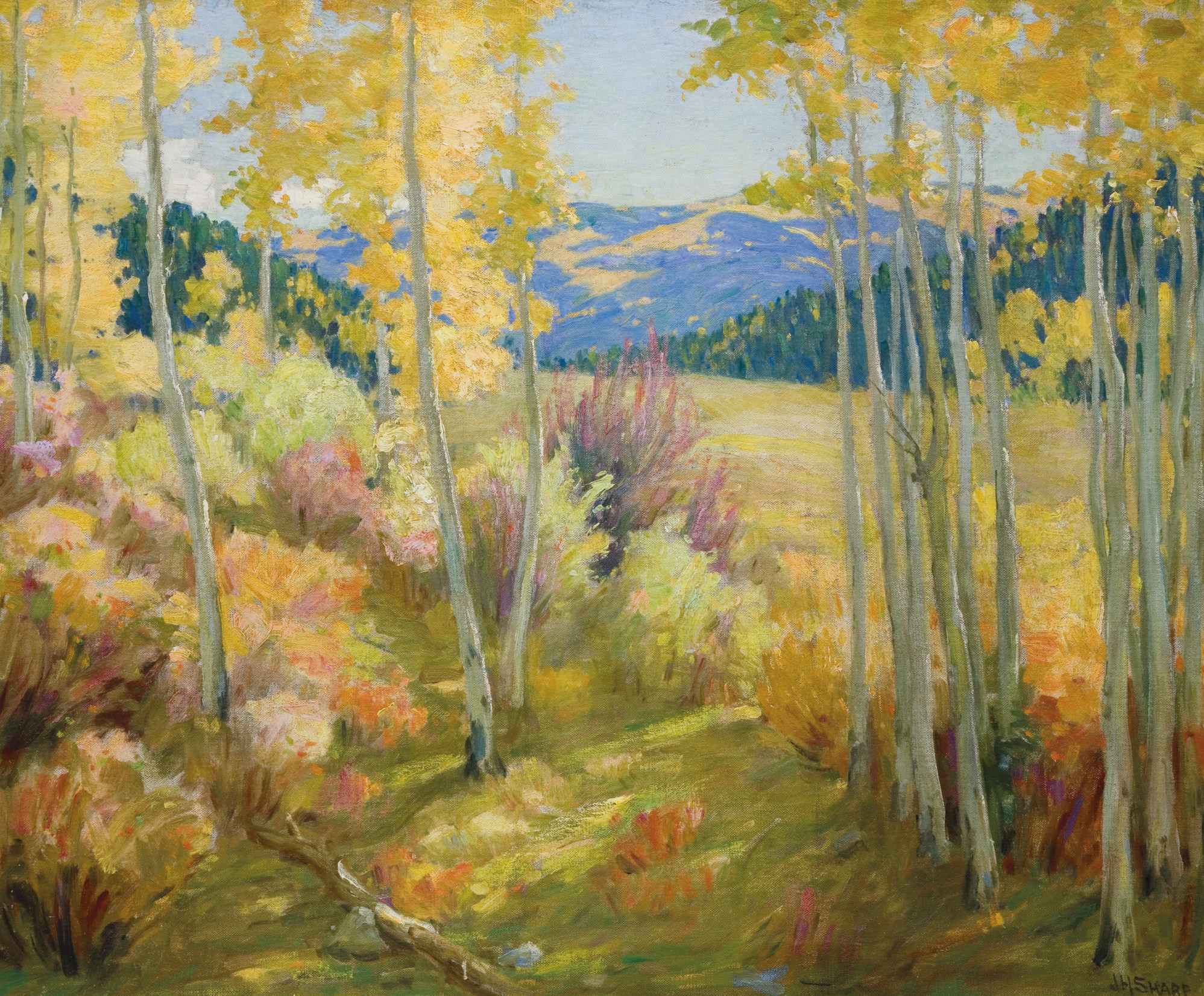 Joseph Henry Sharp — Таосский лес