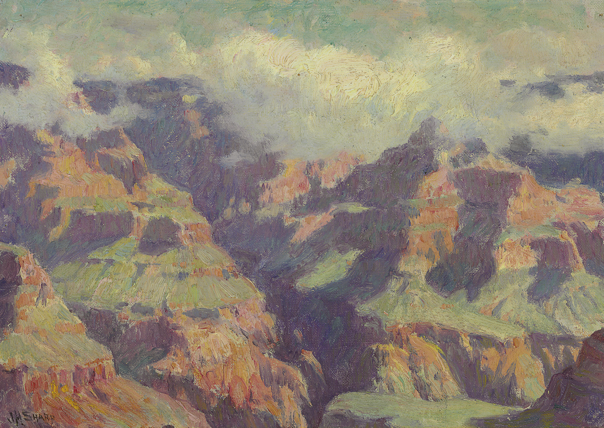 Joseph Henry Sharp — Большой каньон