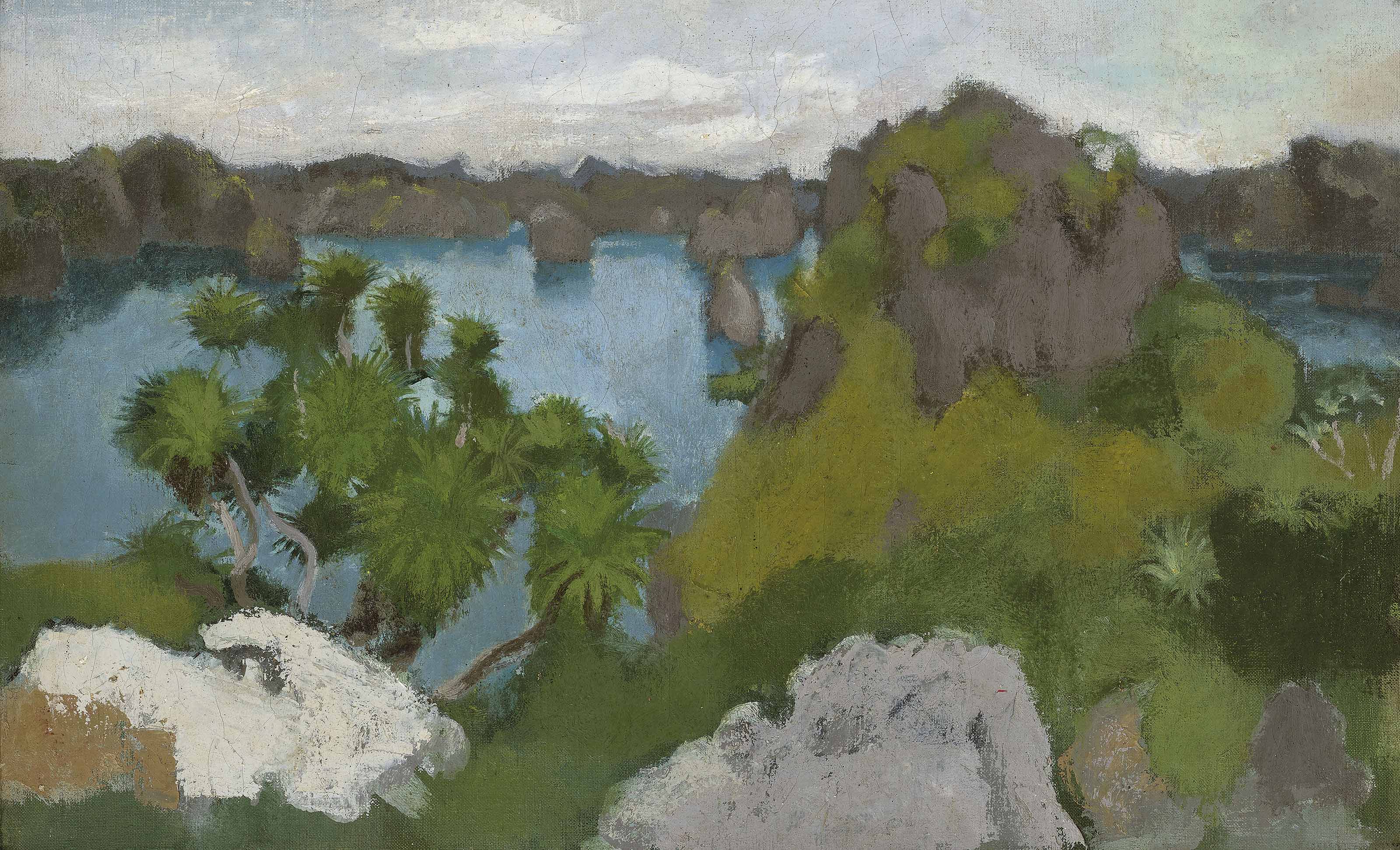 Joseph Inguimberty — Бухта Халонг (La Baie D'Halong Bay)
