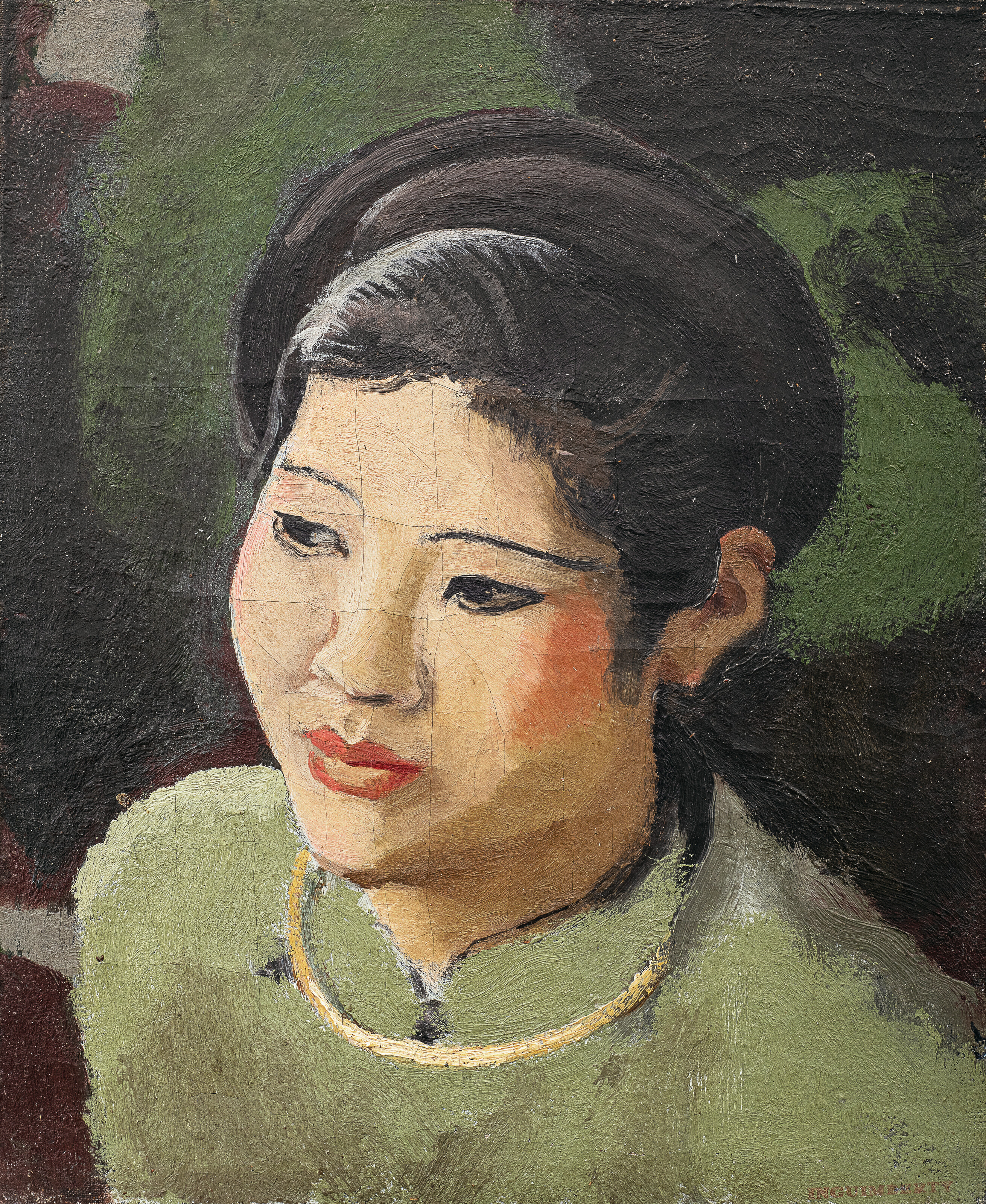 Joseph Inguimberty — Portrait de dame (Портрет дамы)