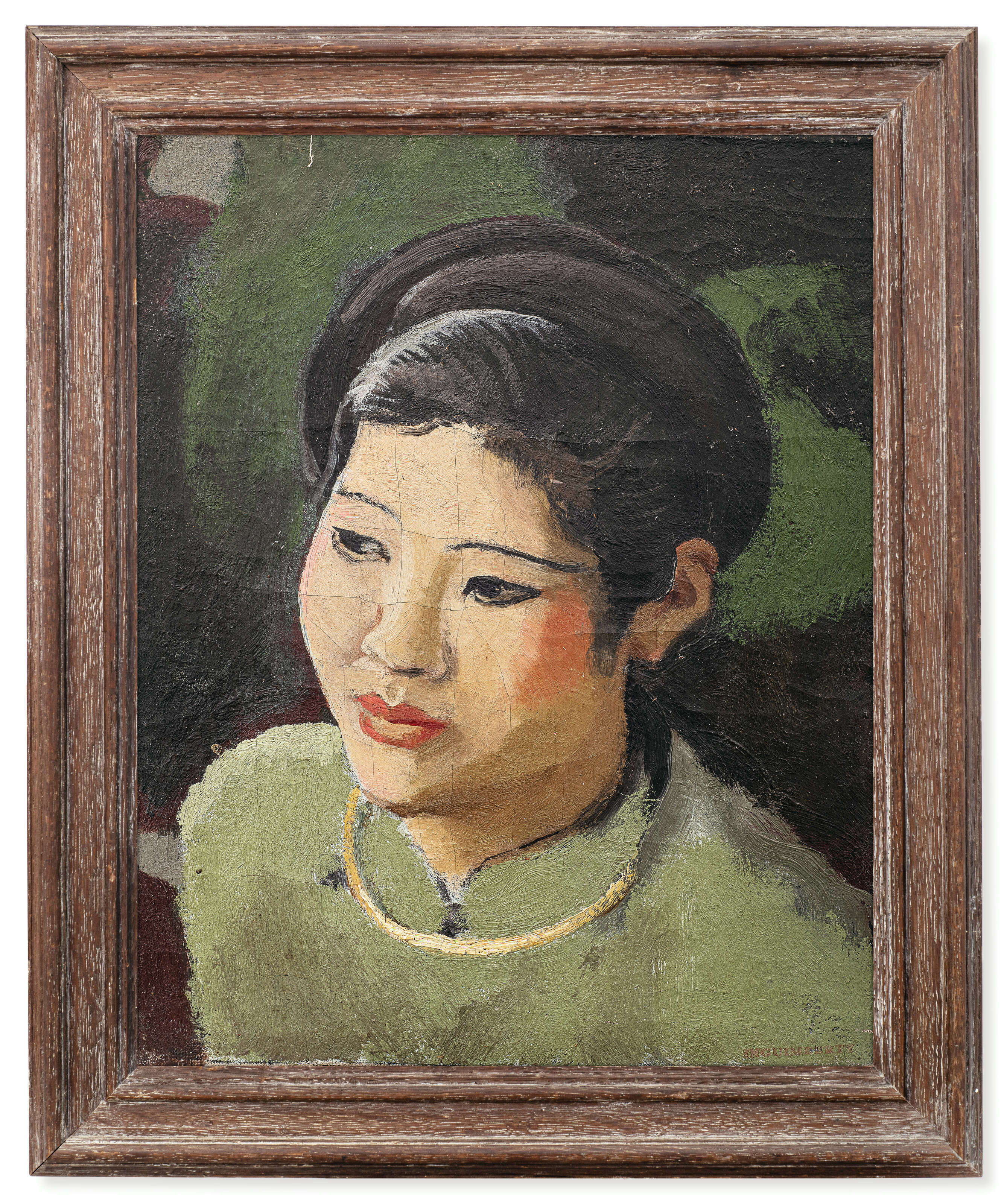 Joseph Inguimberty — Portrait de dame (Портрет дамы), изображение 2