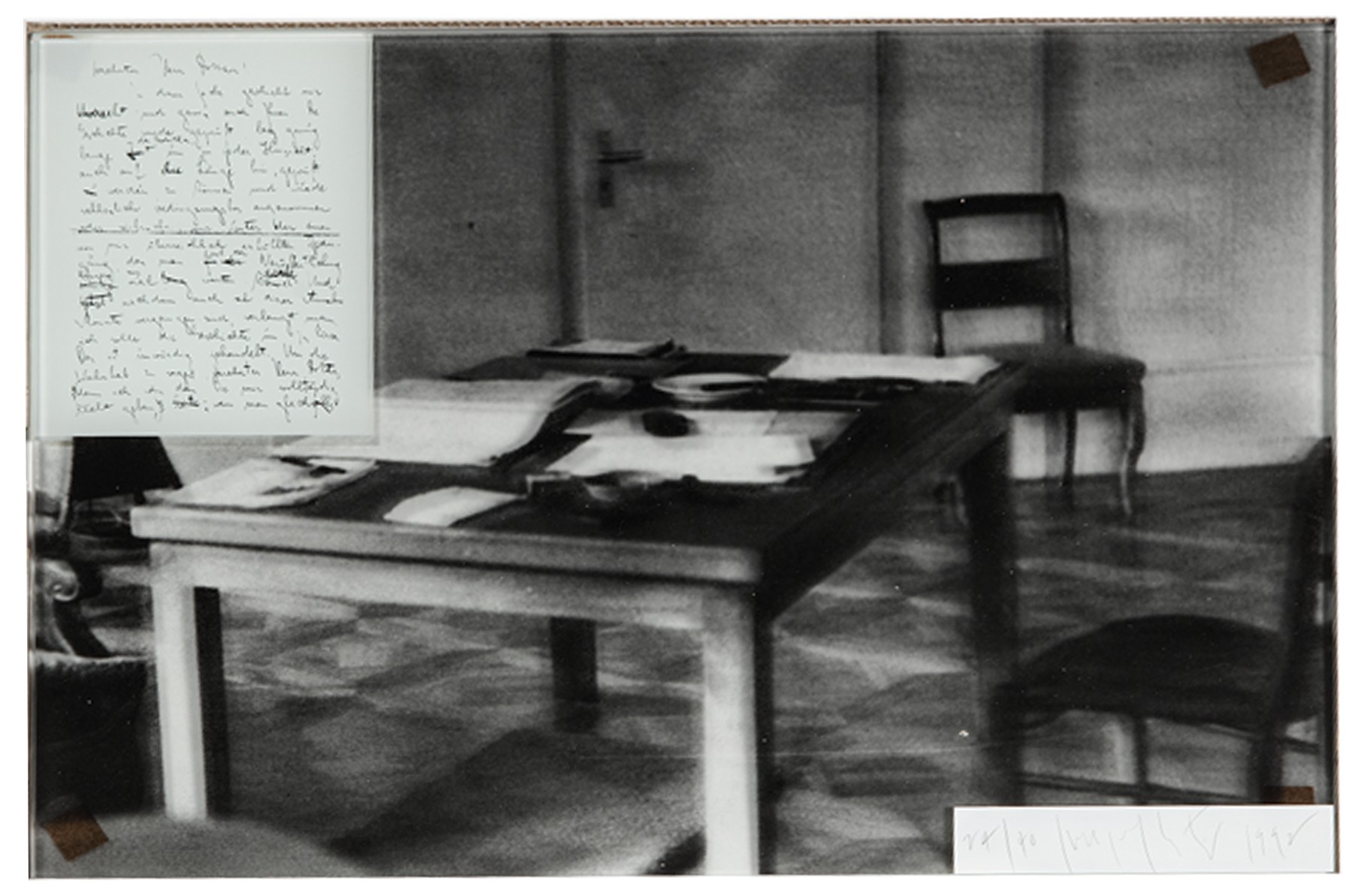 Joseph Kosuth — Ни Звука, ни Звука, Ни Звука Формы, Ни Звука Основания (Ни Смысла), Ни Сущности, Ни Формы, Ни Принципа (Был уверен)