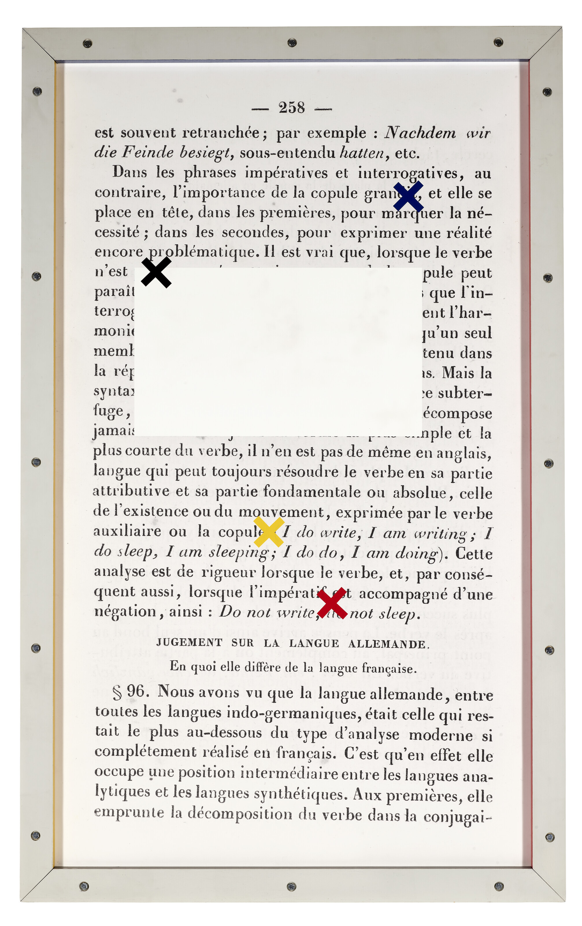 Joseph Kosuth — Намерение (Проект)