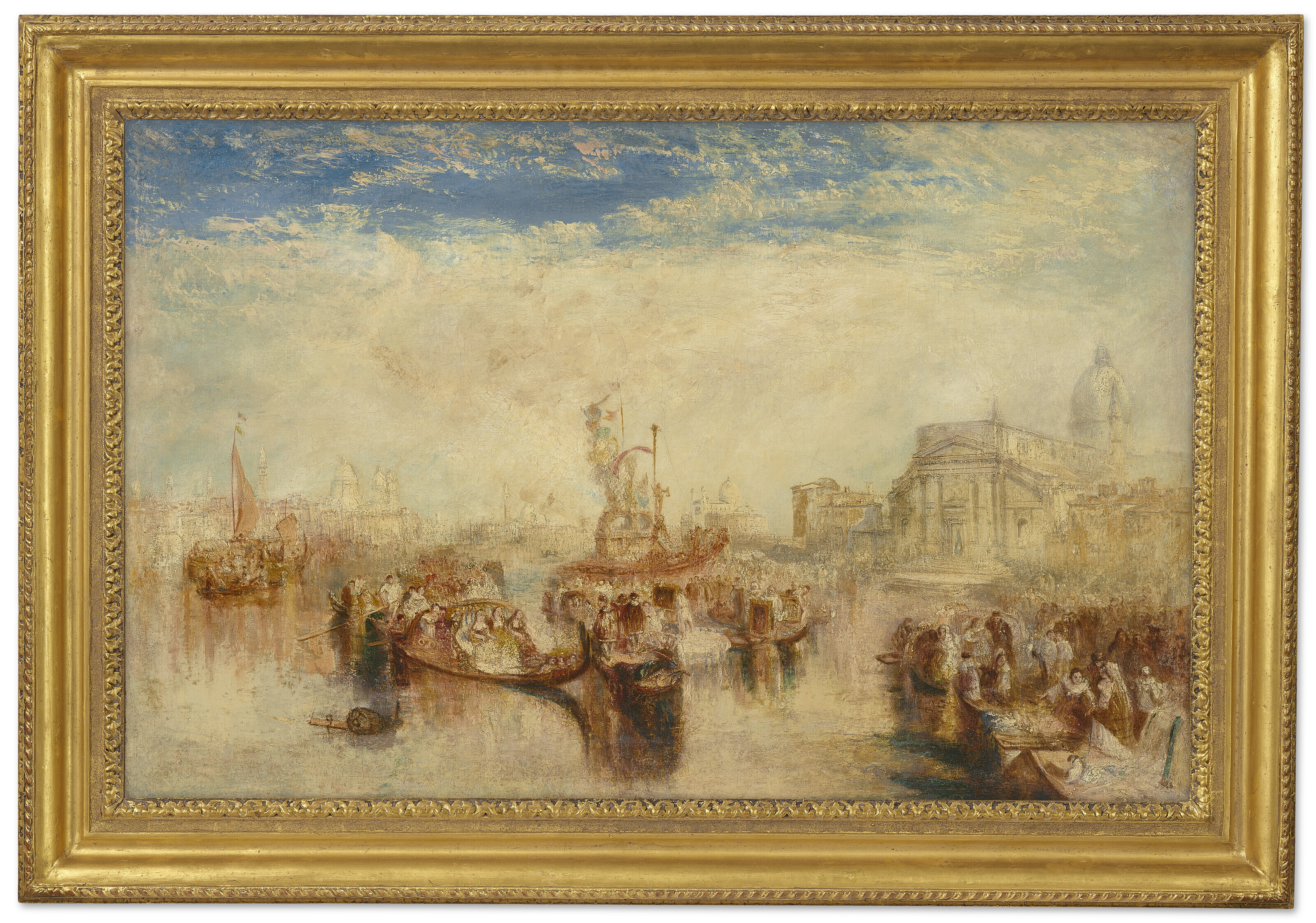 Joseph Mallord William Turner — Выставка трех картин Джона Беллини в Кьеза Реденторе, Венеция, изображение 2