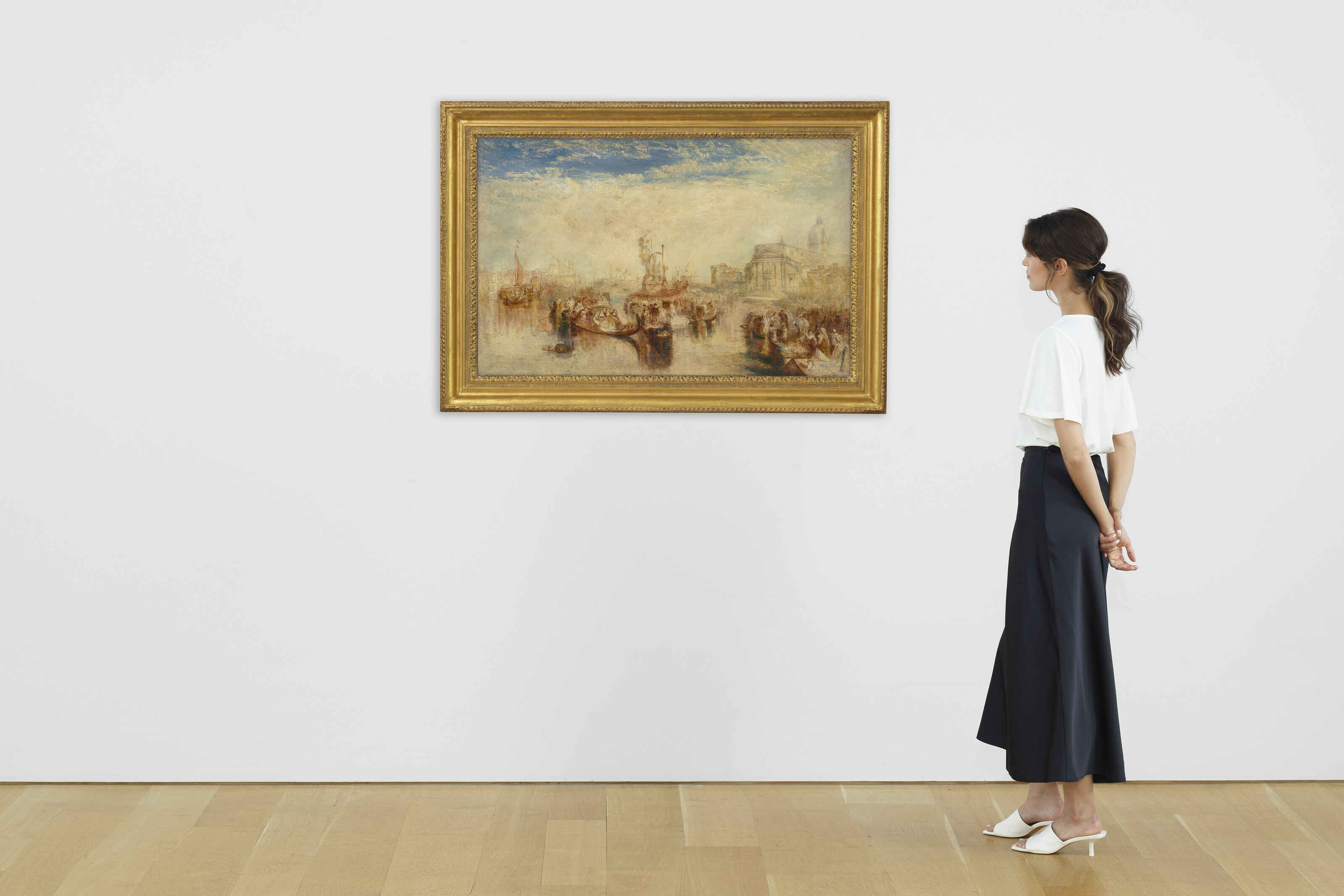 Joseph Mallord William Turner — Выставка трех картин Джона Беллини в Кьеза Реденторе, Венеция, изображение 4