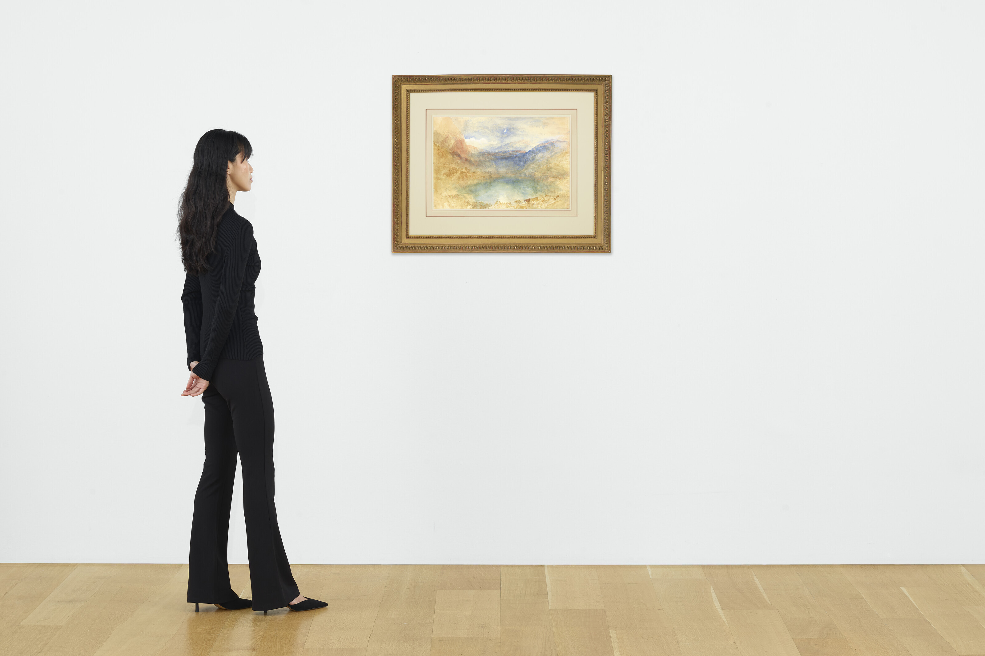 Joseph Mallord William Turner — Лунгернзее в лунном свете, Швейцария, изображение 4