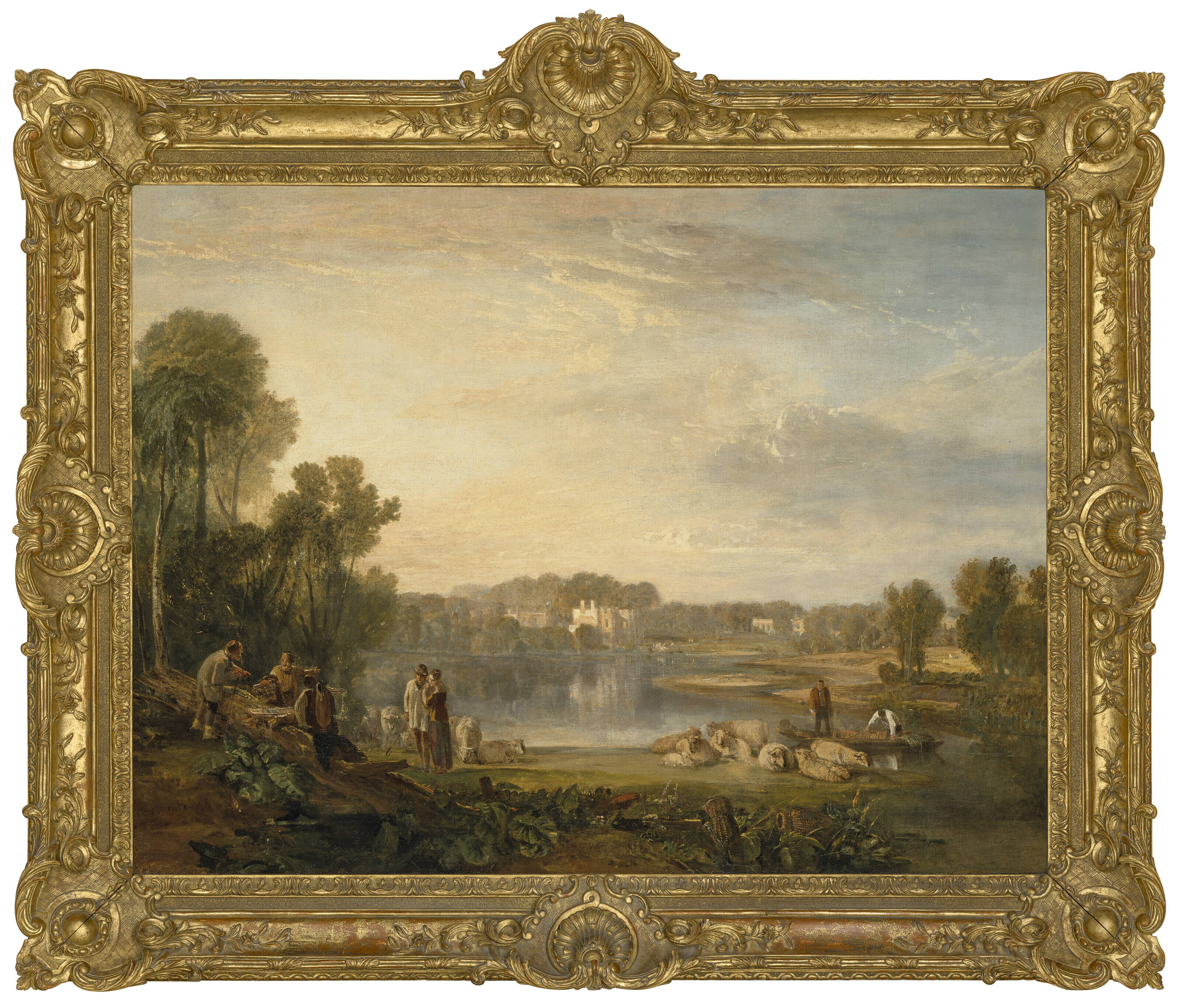Joseph Mallord William Turner — Вилла папы римского в Туикенхеме, изображение 2