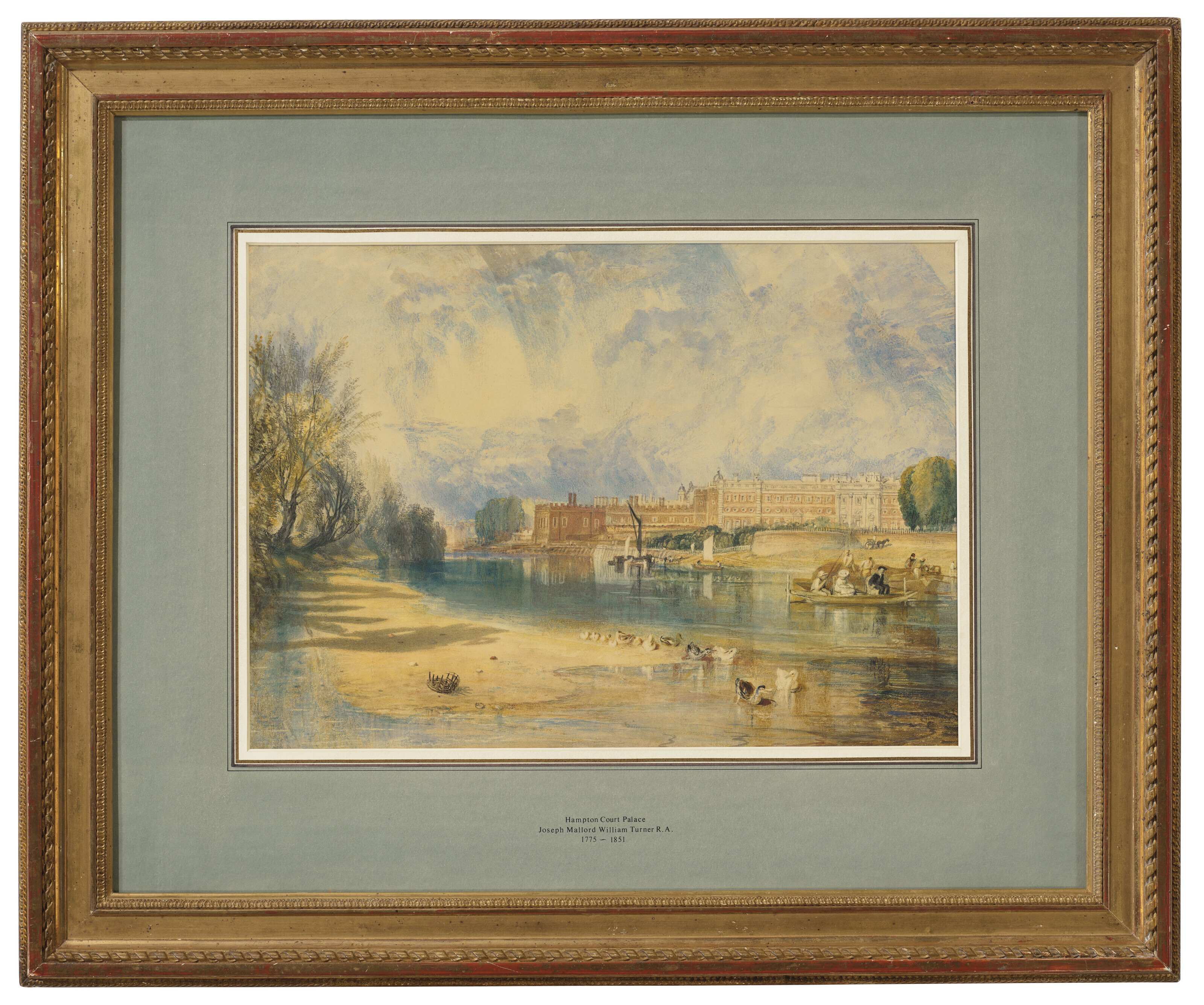 Joseph Mallord William Turner — Дворец Хэмптон-Корт, изображение 2