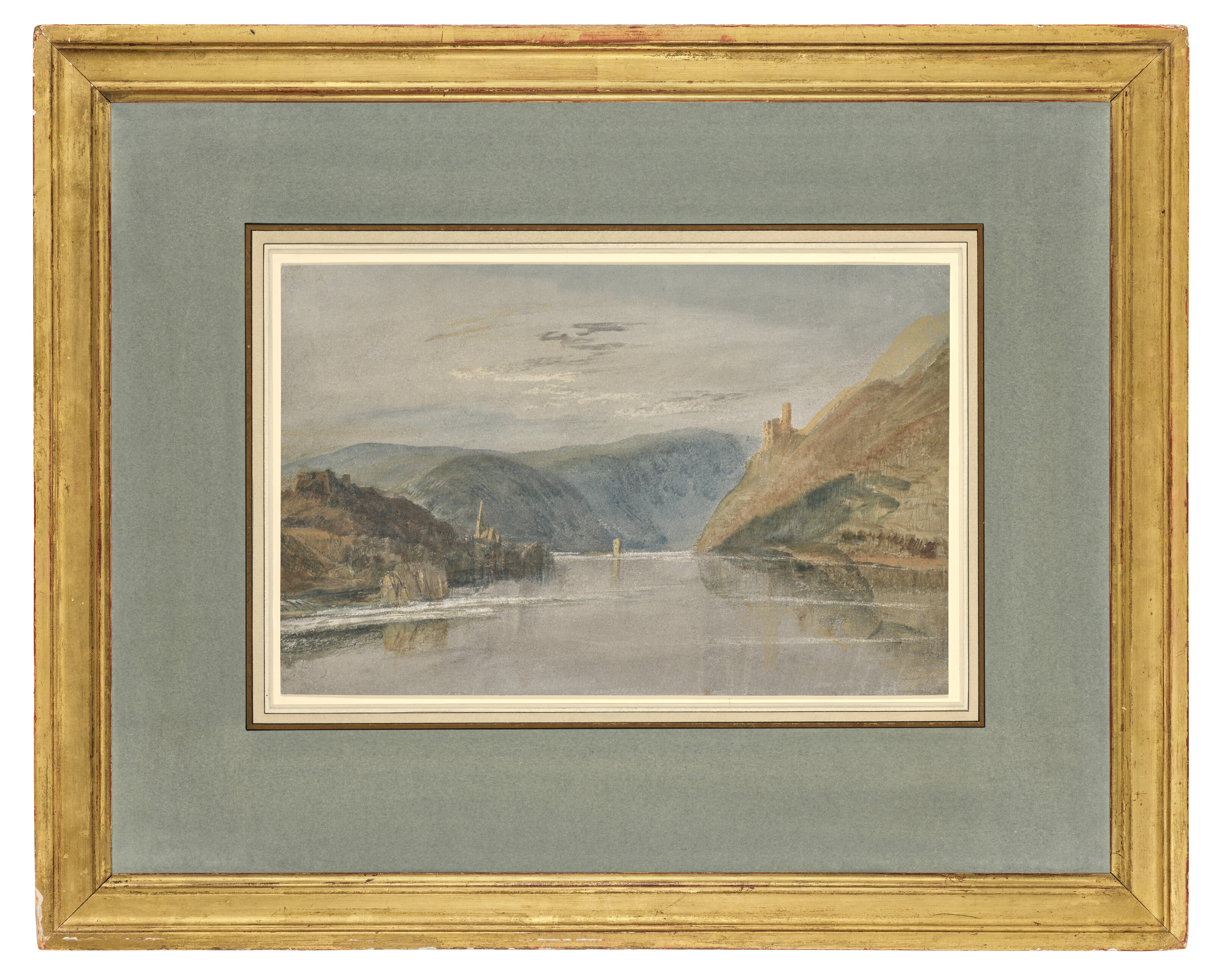 Joseph Mallord William Turner — Озеро Бингер и Маусетурм, изображение 2