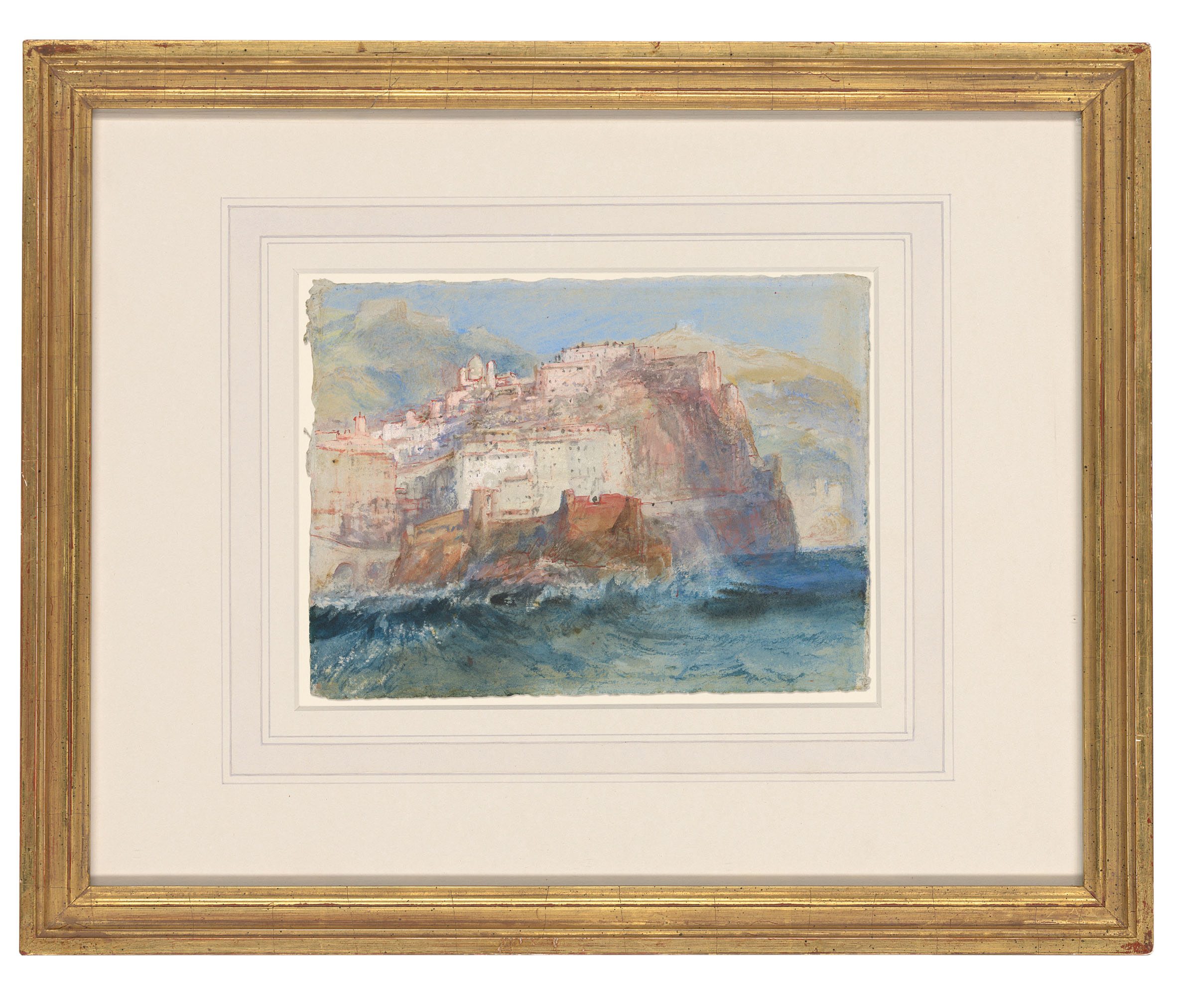 Joseph Mallord William Turner — Генуя, вид с моря на церковь Санта-Мария-Ассунта в Кариньяно, изображение 2