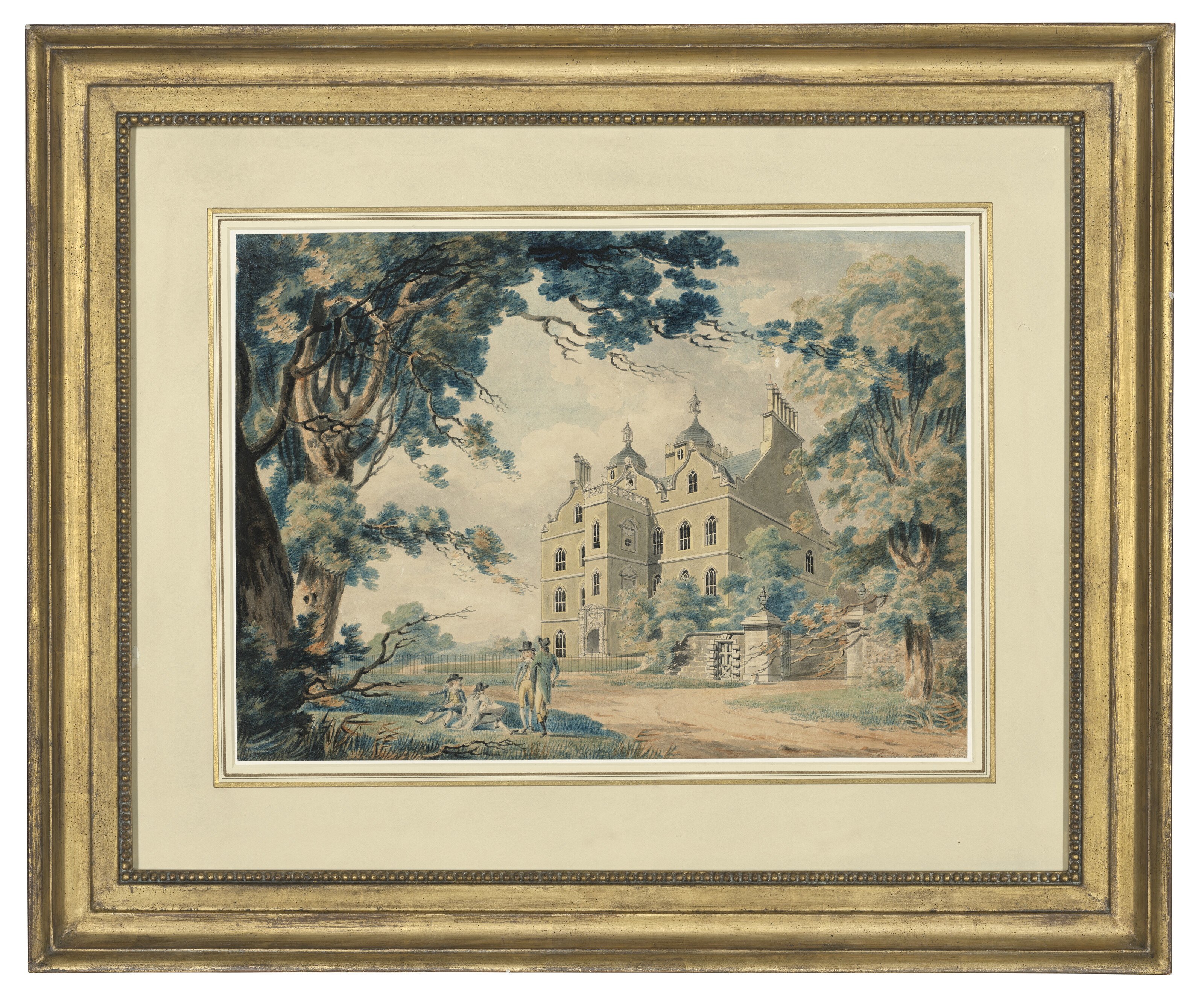 Joseph Mallord William Turner — Вид на Сток-Хаус, недалеко от Бристоля, изображение 2