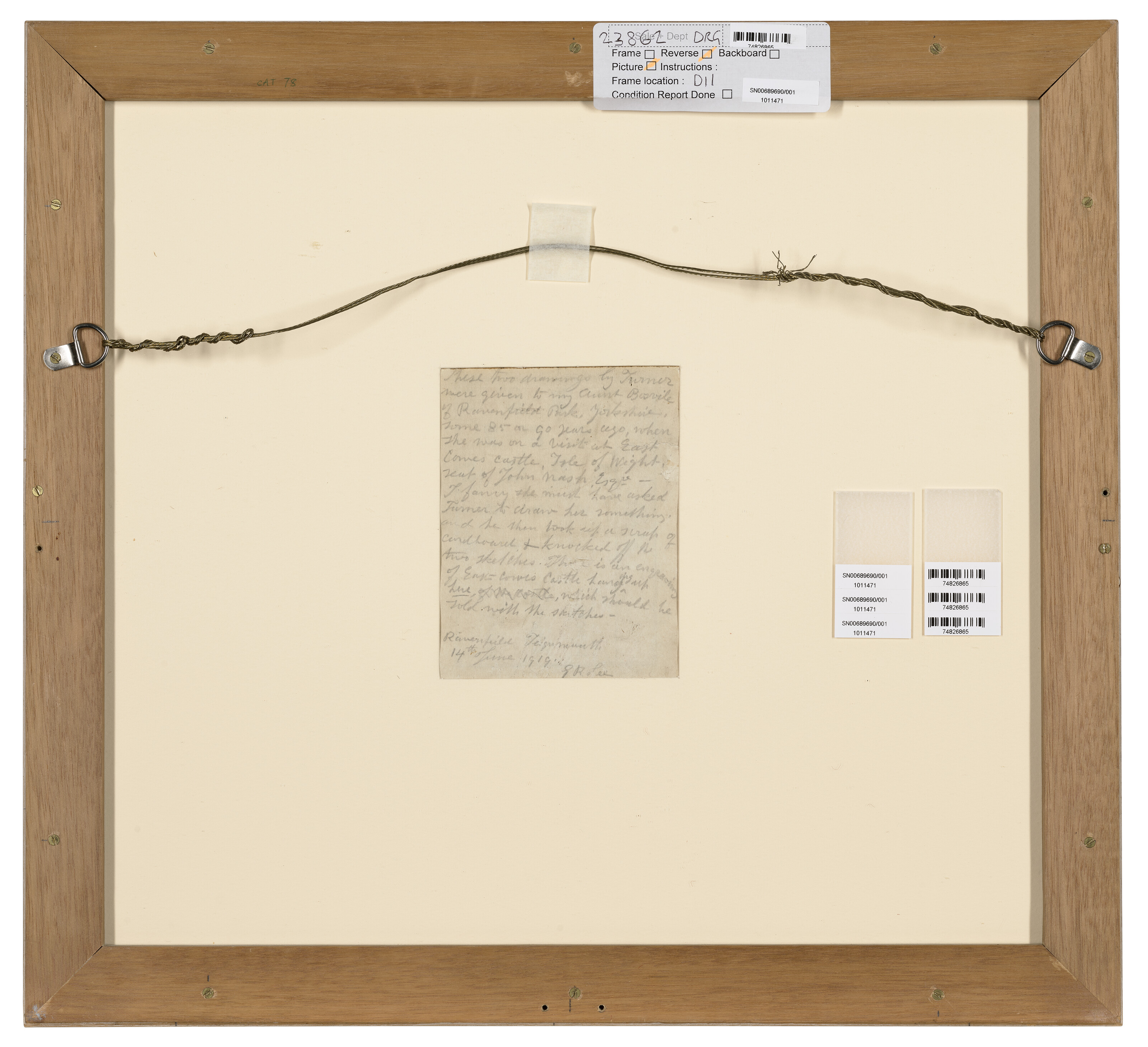 Joseph Mallord William Turner — Регата у Ист-Кауза, изображение 4