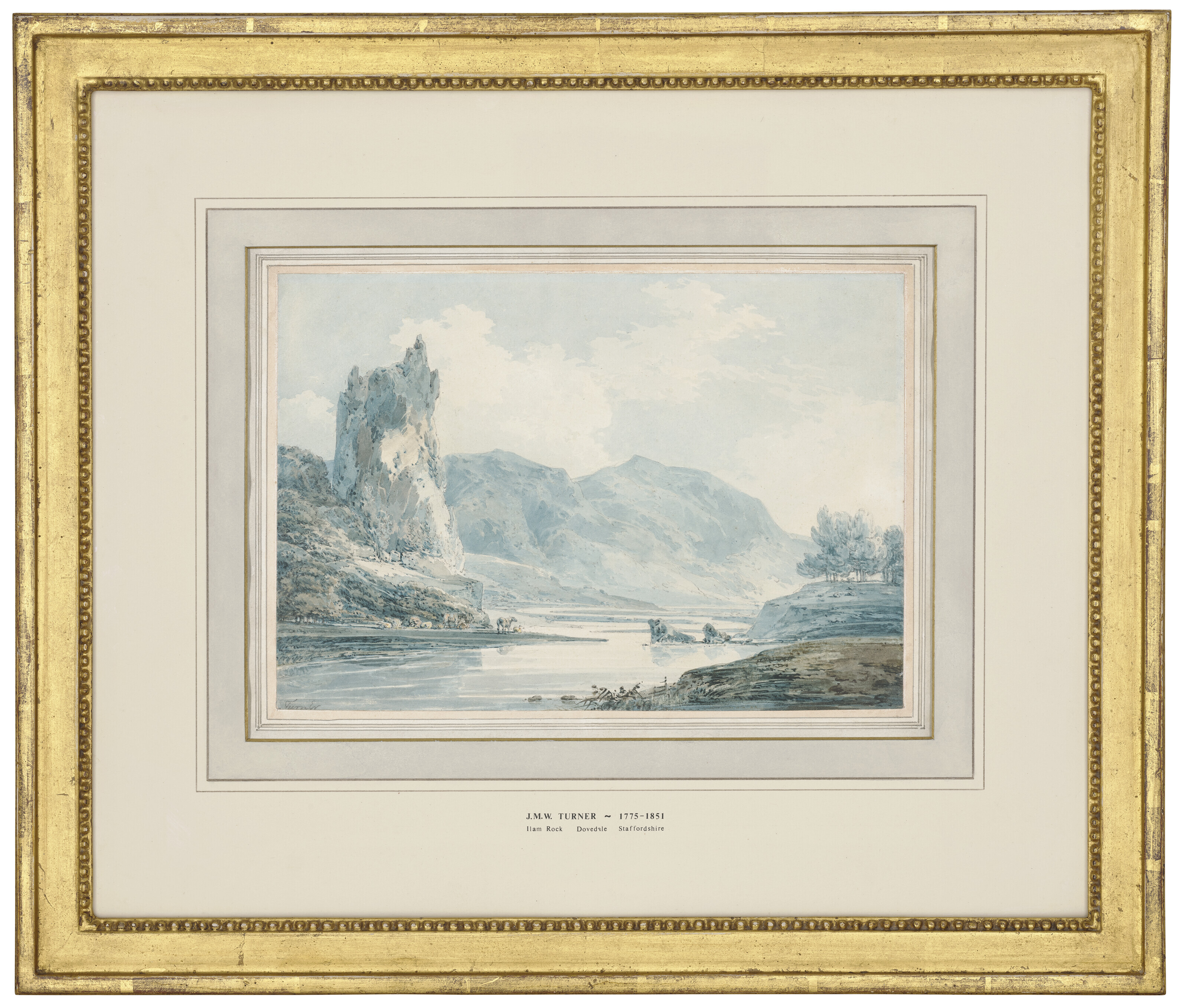 Joseph Mallord William Turner — Илам-Рок, Давдейл, Дербишир, изображение 2
