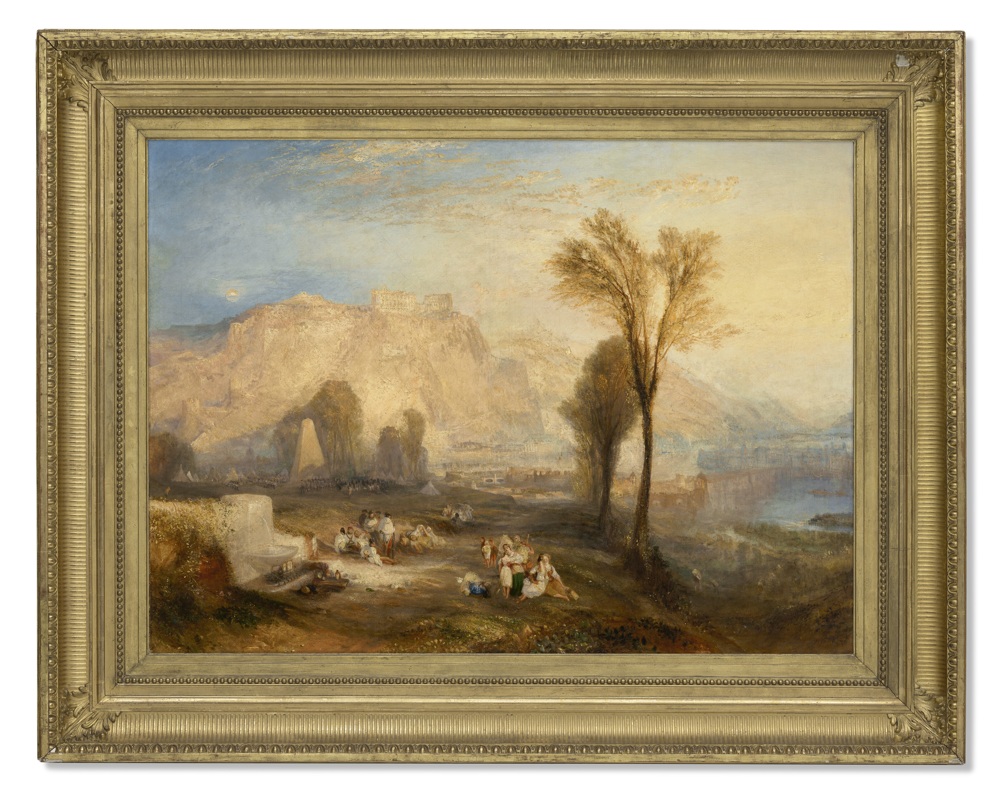Joseph Mallord William Turner — Эренбрайтштайн, или Светлый камень почета и могила Марсо, из байроновского "Паломничества Чайльд-Гарольда", изображение 2