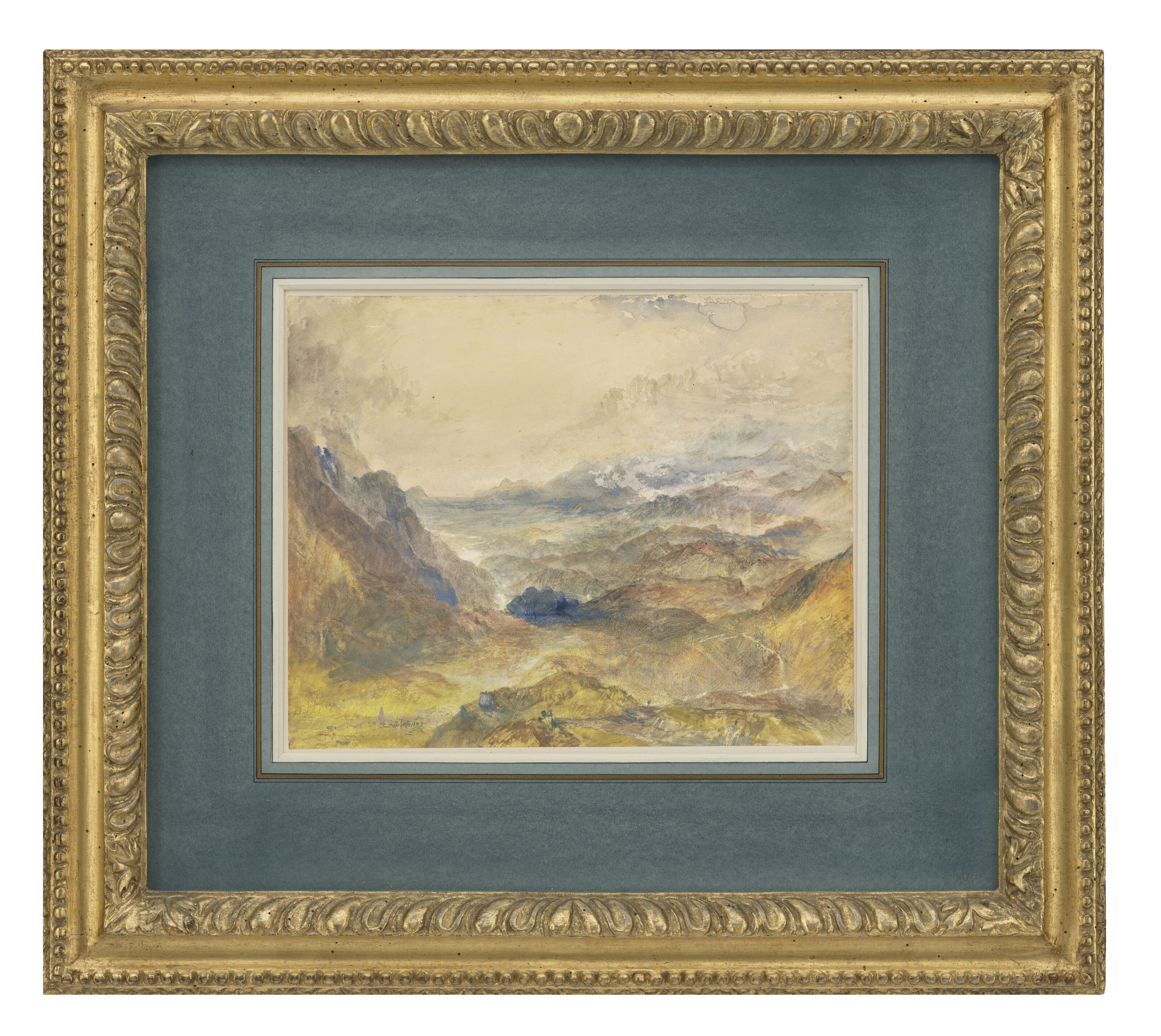 Joseph Mallord William Turner — Вид на гору Сенис, изображение 2