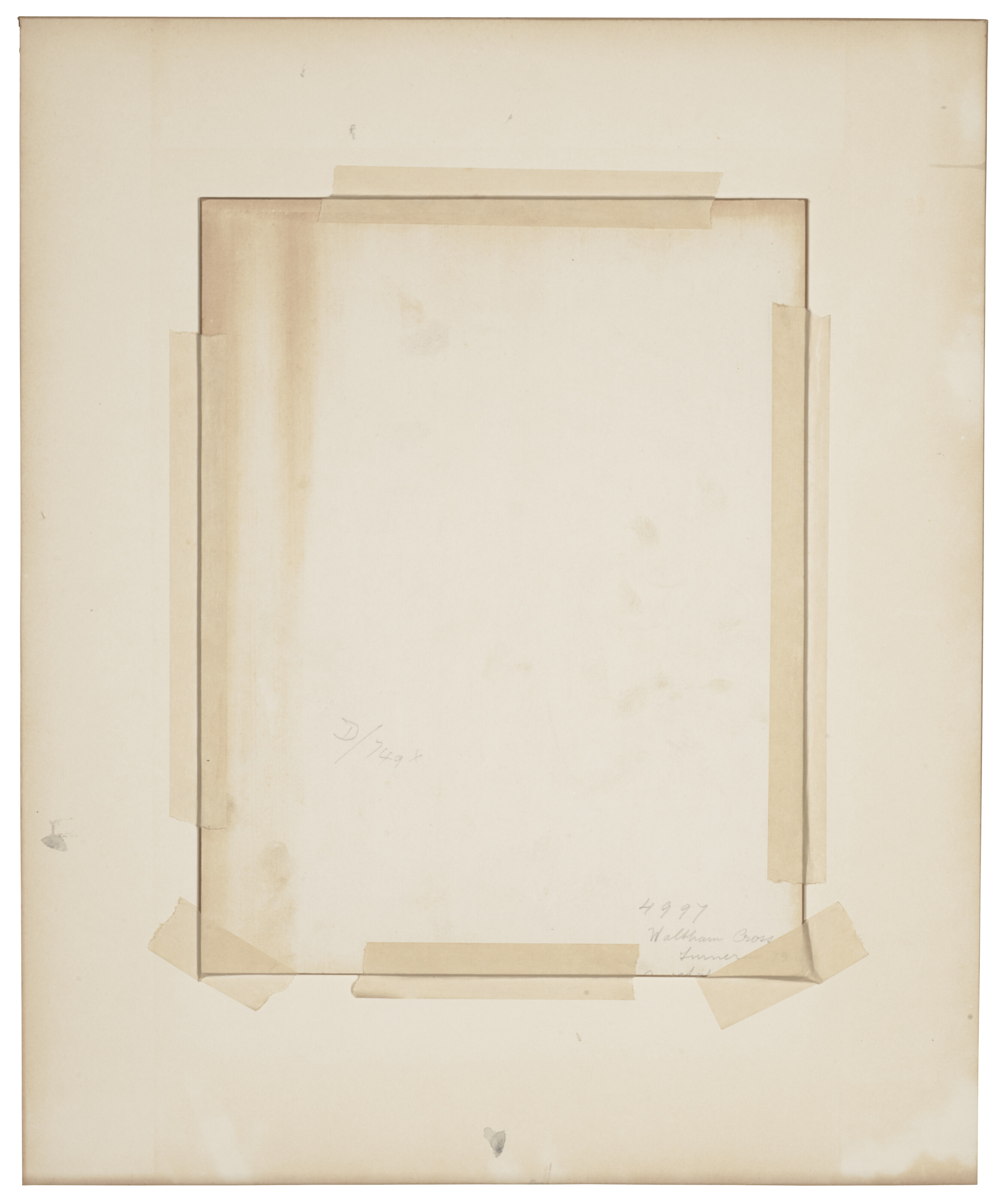 Joseph Mallord William Turner — Крест королевы Элеоноры, Уолтем, Мидлсекс, изображение 2