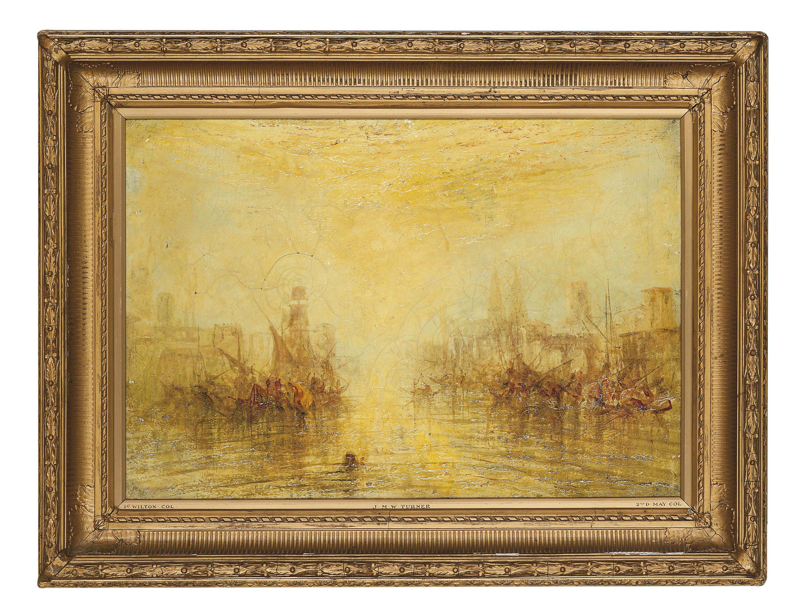 Joseph Mallord William Turner — Корабли на закате
