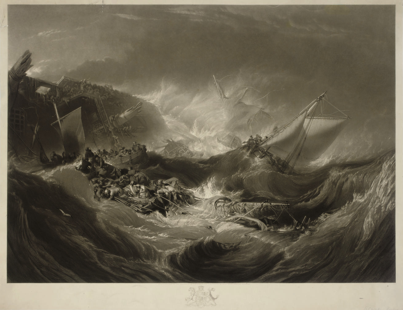 Joseph Mallord William Turner — Останки Минотавра