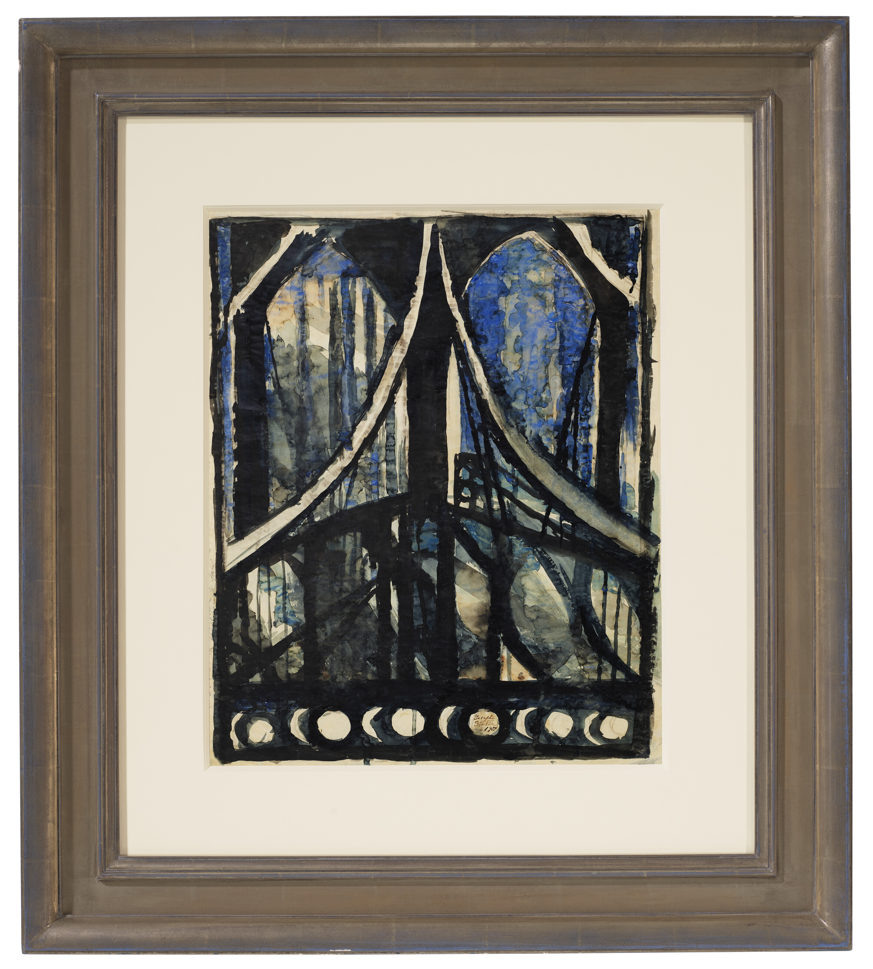 Joseph Stella — Исследование Бруклинского моста (Исследование для проекта "Интерпретация Нью-Йорка: мост"), изображение 2