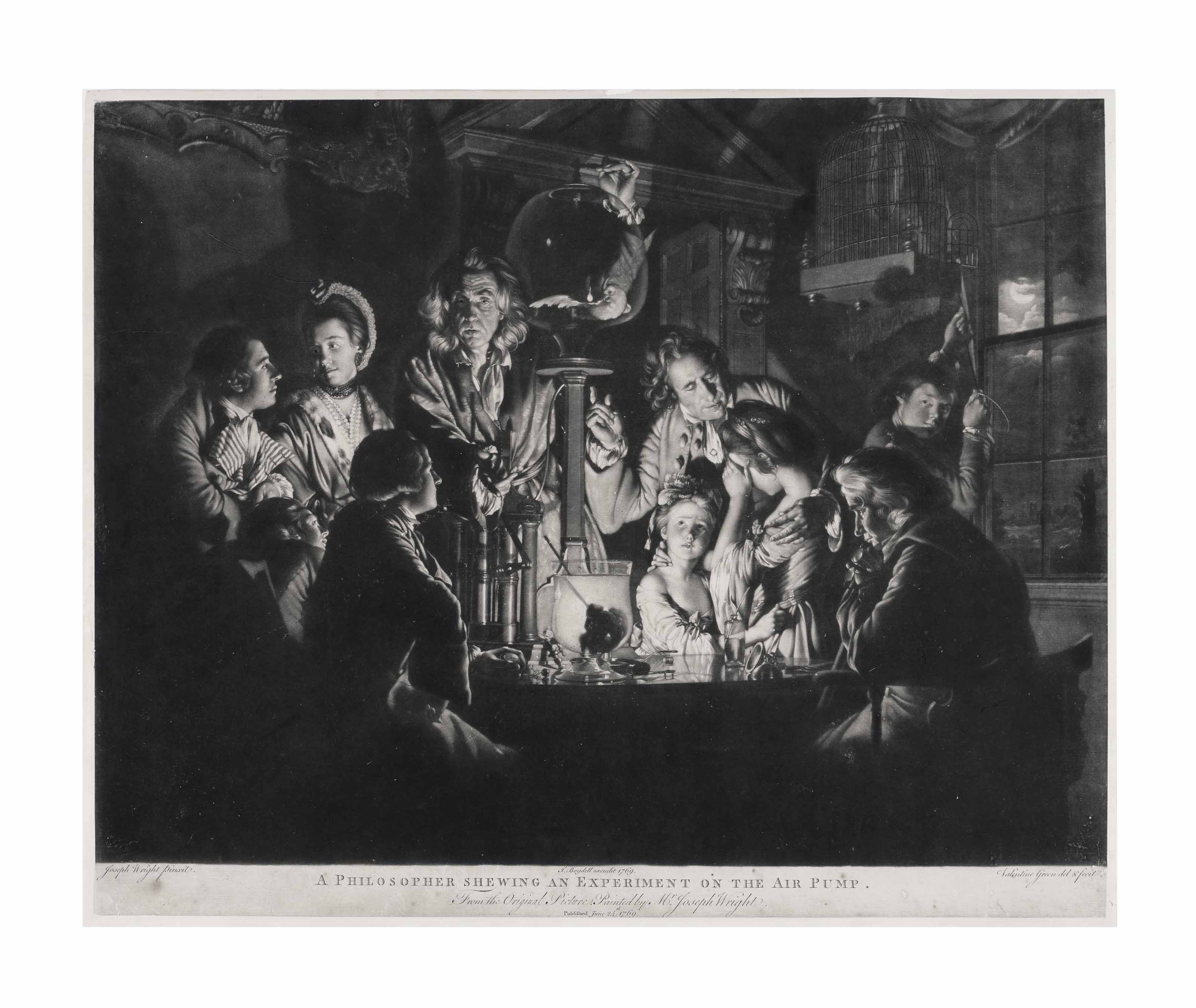 Joseph Wright Of Derby — Философ, демонстрирующий эксперимент с воздушным насосом