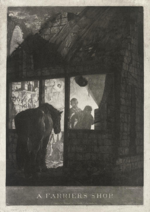 Joseph Wright Of Derby — Кузнечная мастерская