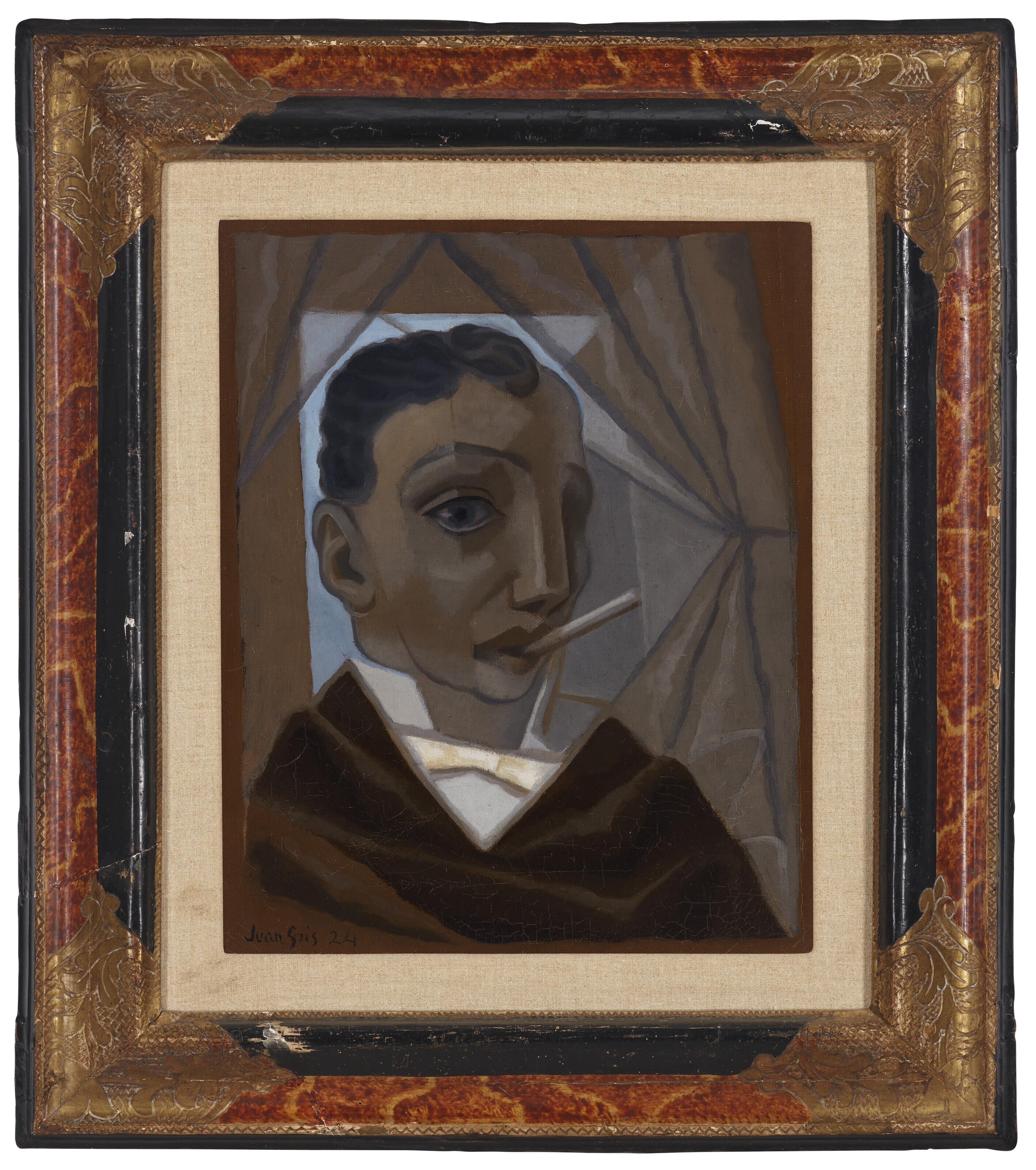 Juan Gris — Человек с сигаретой, изображение 2