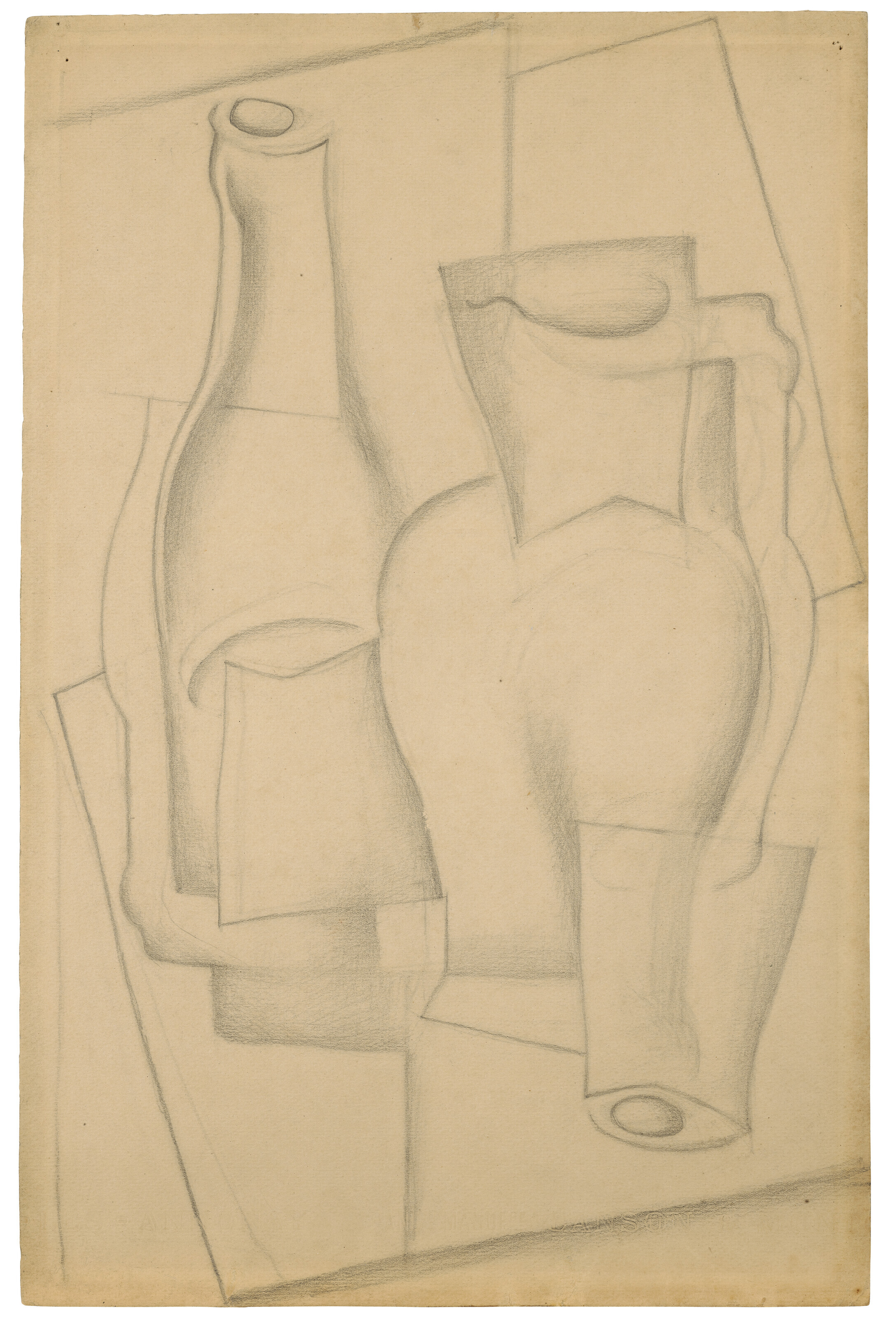 Juan Gris — Смерть природы а-ля круше