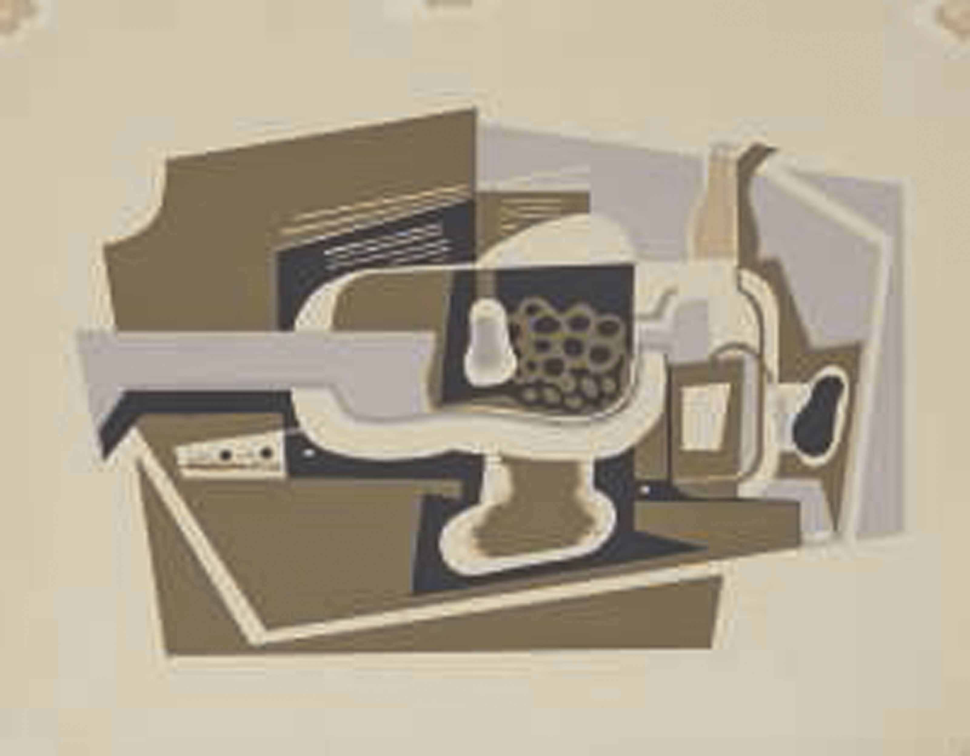 Juan Gris — Смерть природы (Канвайлер, 34)