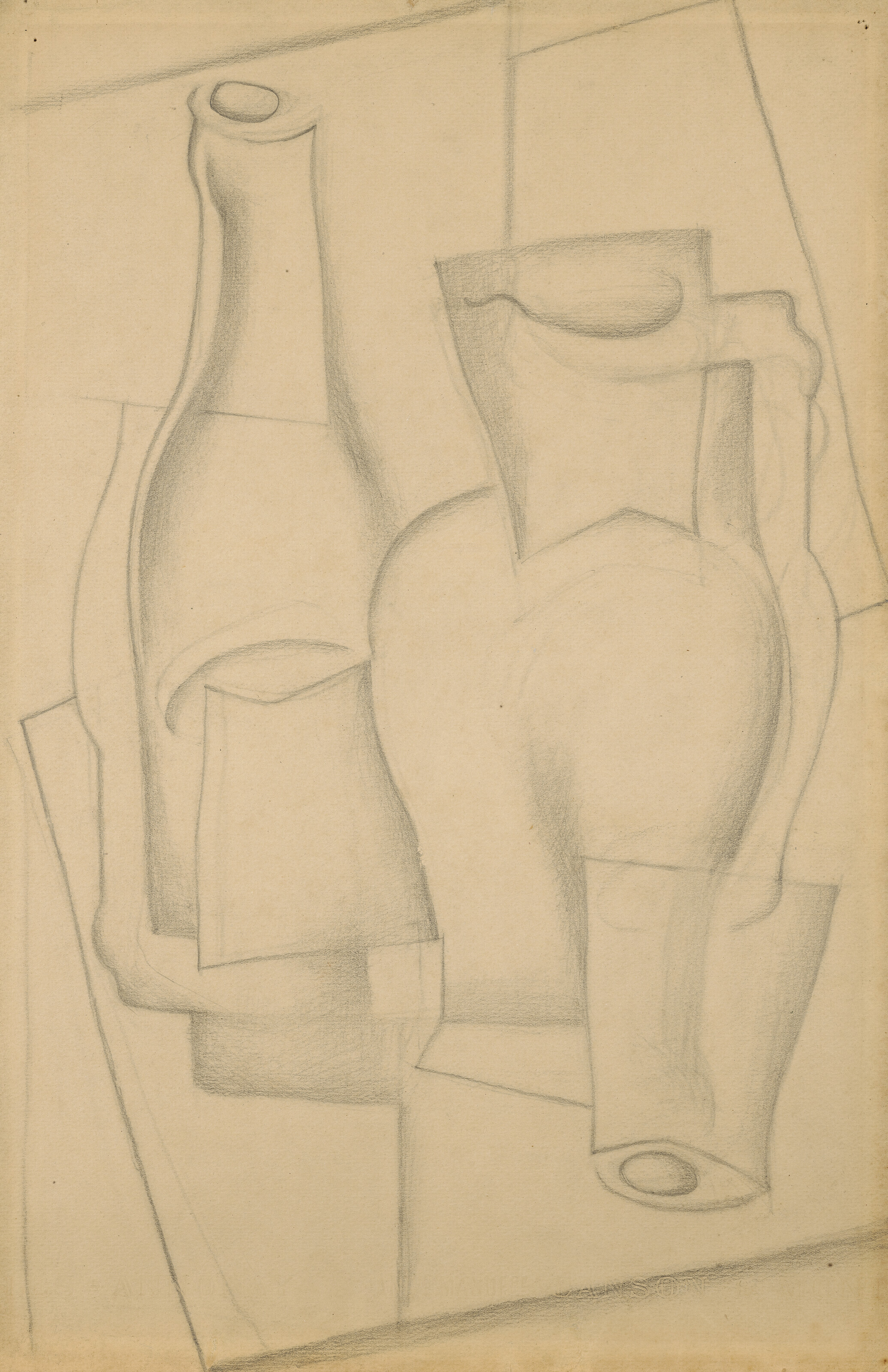 Juan Gris — Смерть природы а-ля круше