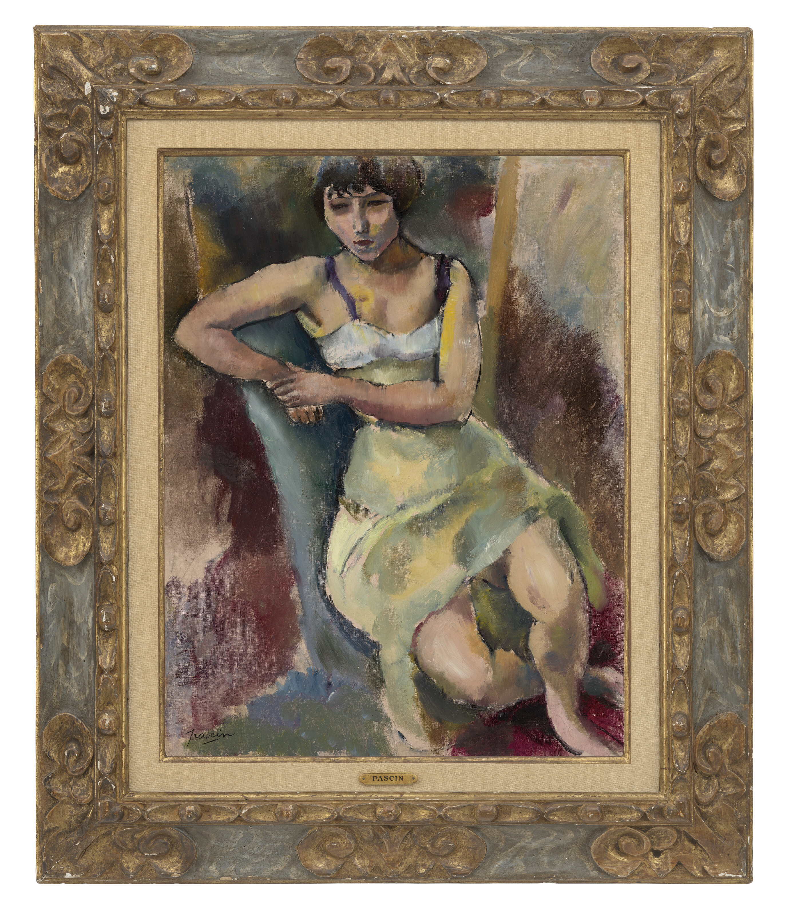 Jules Pascin — Молодая девушка-ассистент, изображение 3