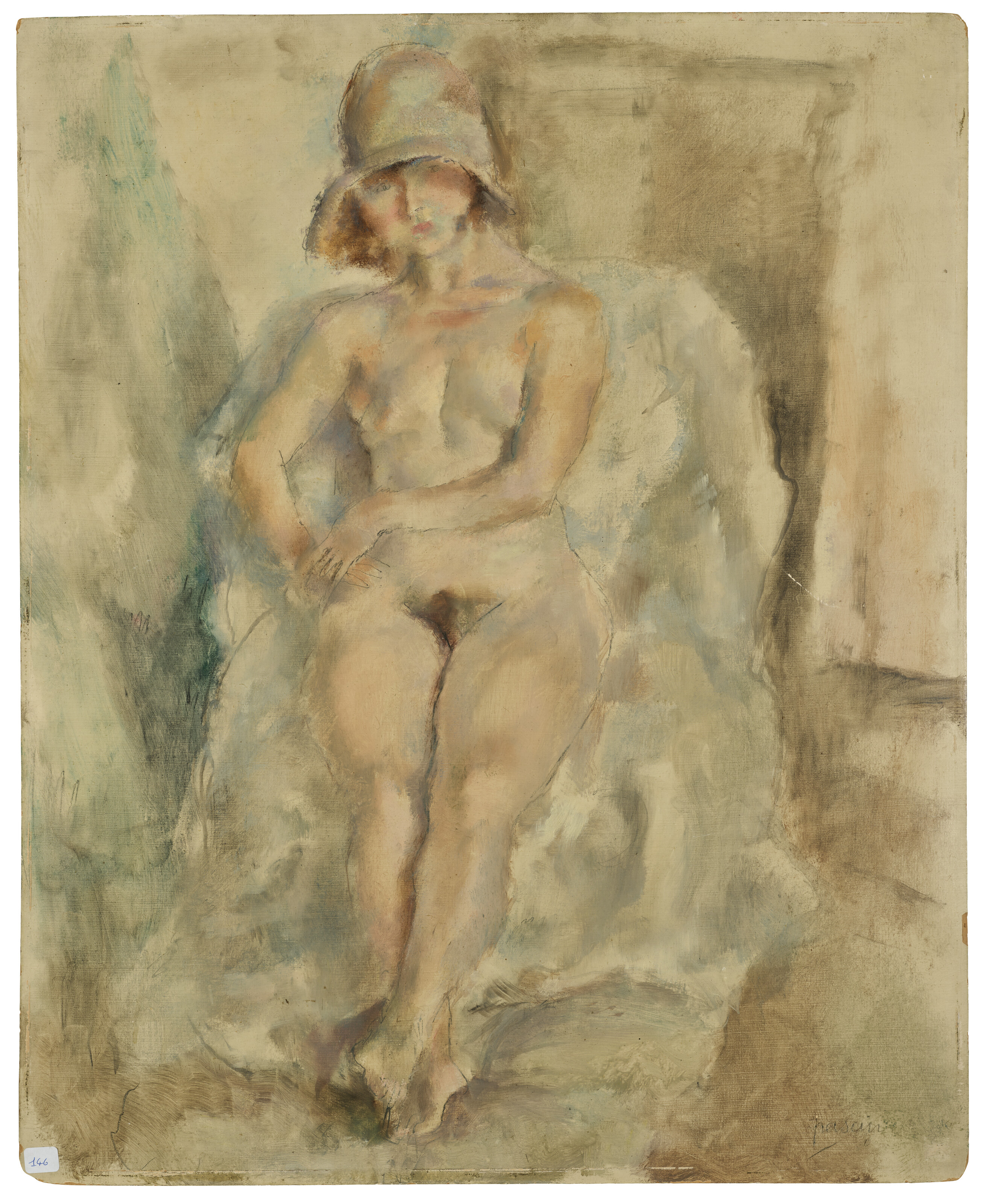 Jules Pascin — Модель с новой вводной частью, изображение 2