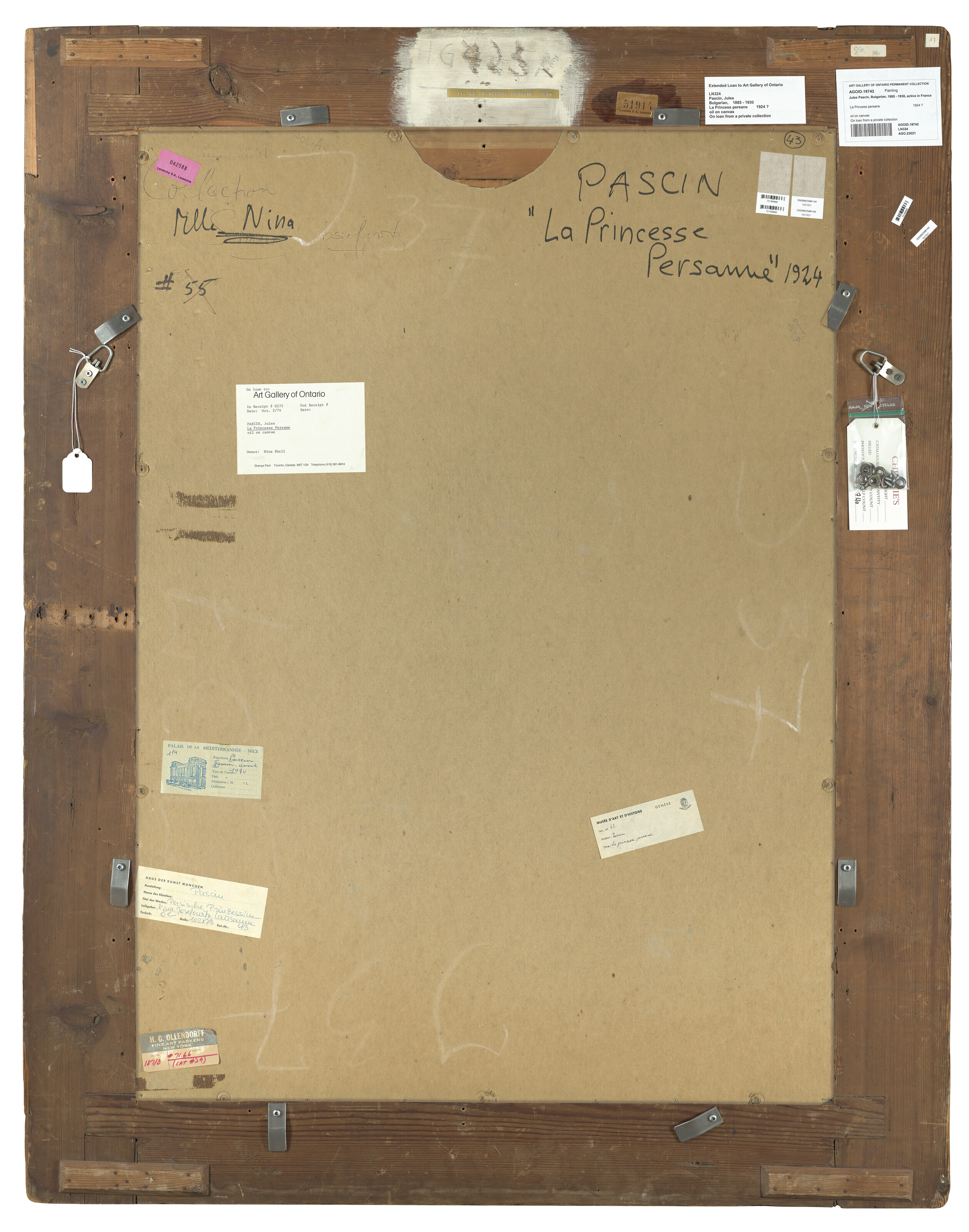 Jules Pascin — Принцесса персана, изображение 5