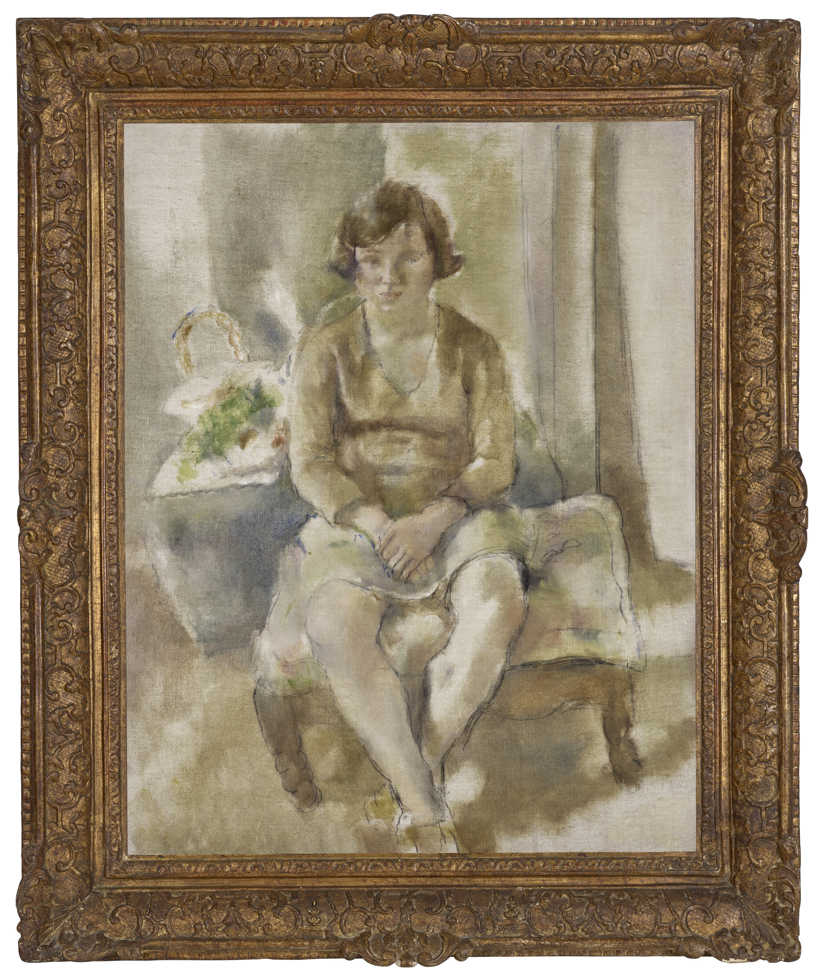 Jules Pascin — Нетте, маленькая маршанда с цветами, изображение 3