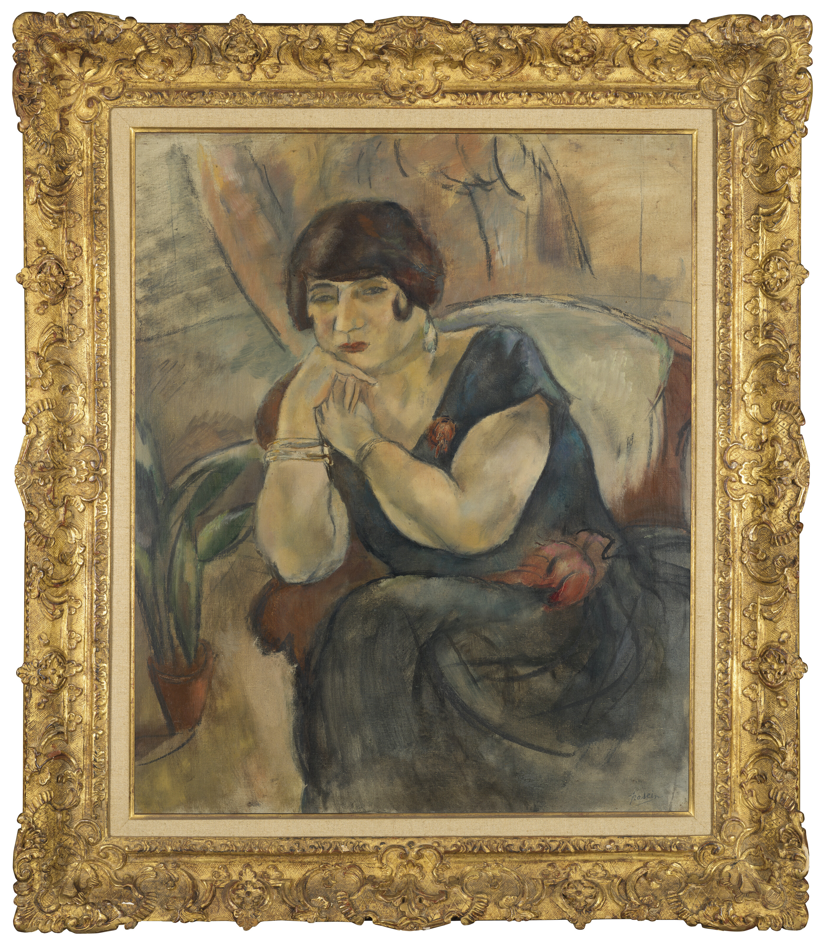 Jules Pascin — Портрет мадам Жанны Салмон, изображение 2