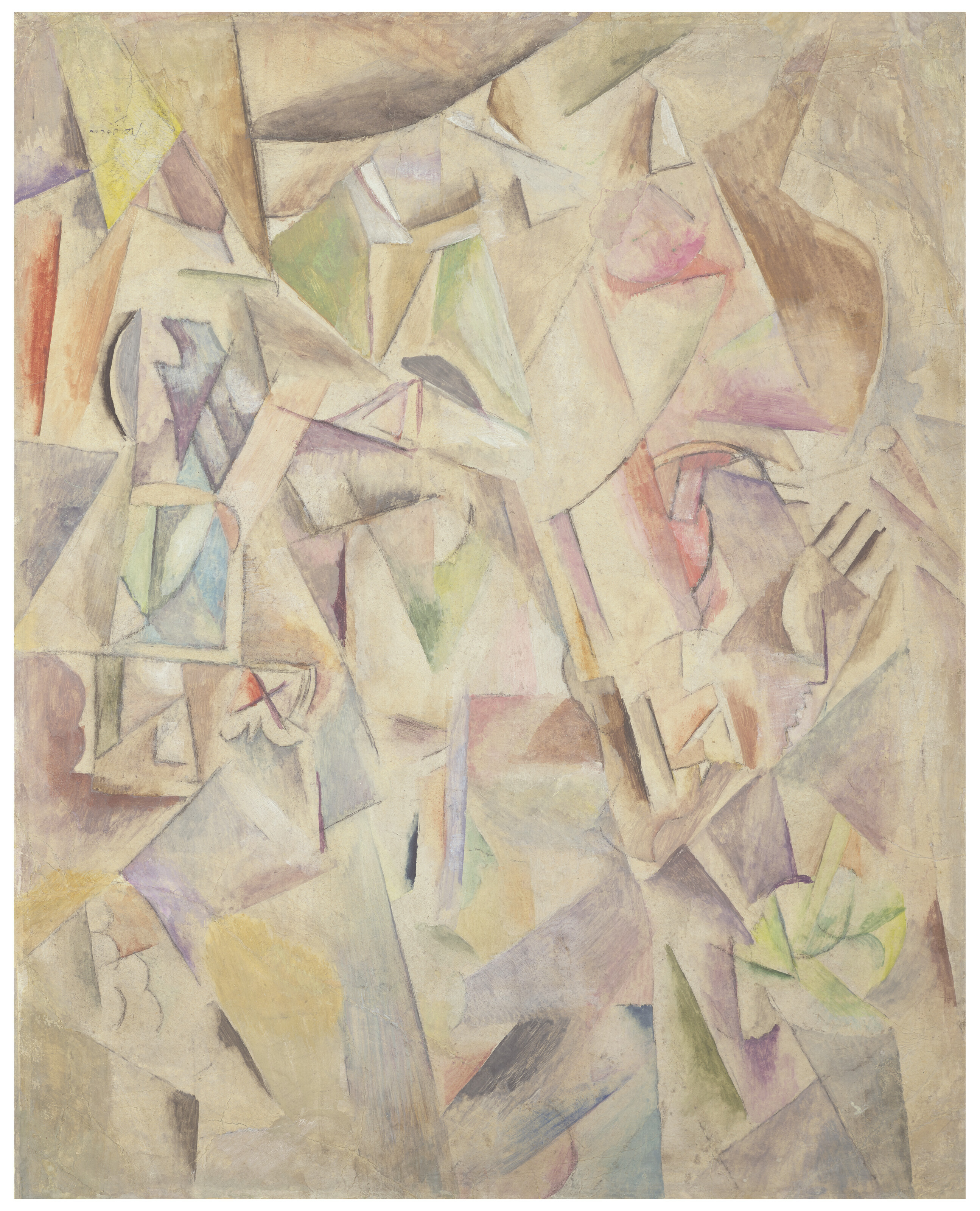 Jules Pascin — Этюд кубиста, изображение 1