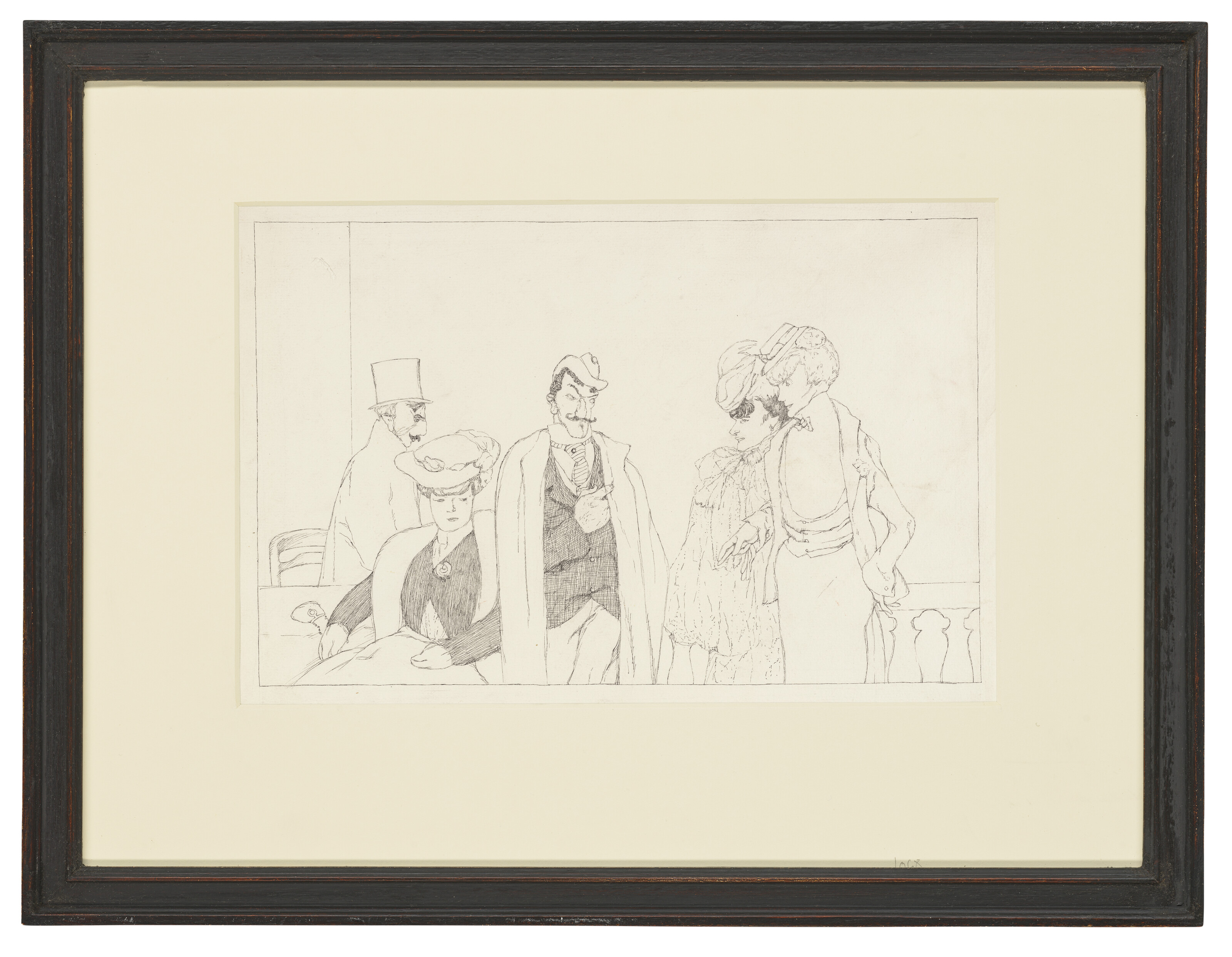 Jules Pascin — Четыре персонала, изображение 2