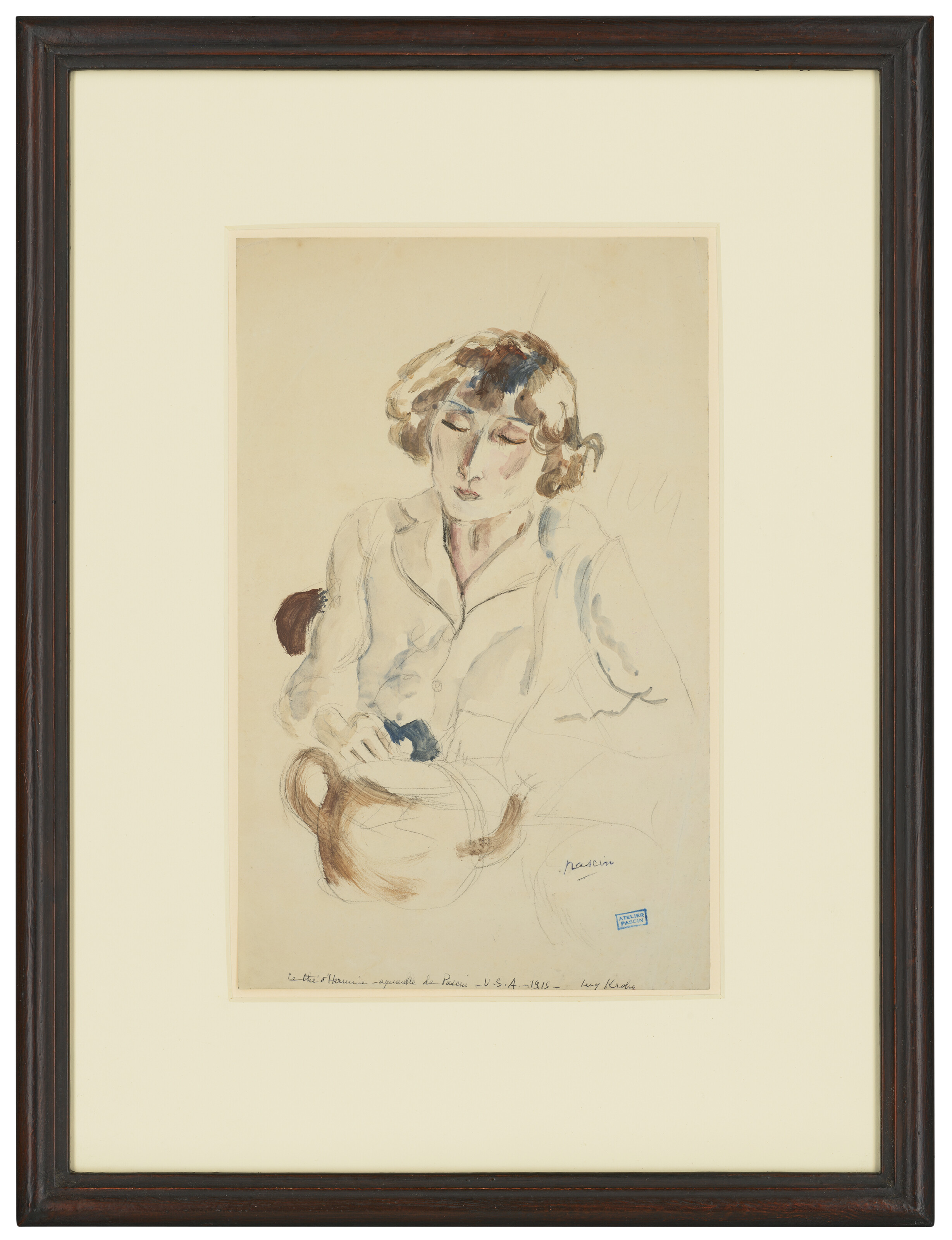 Jules Pascin — Эрмина Давид Ревез, изображение 2